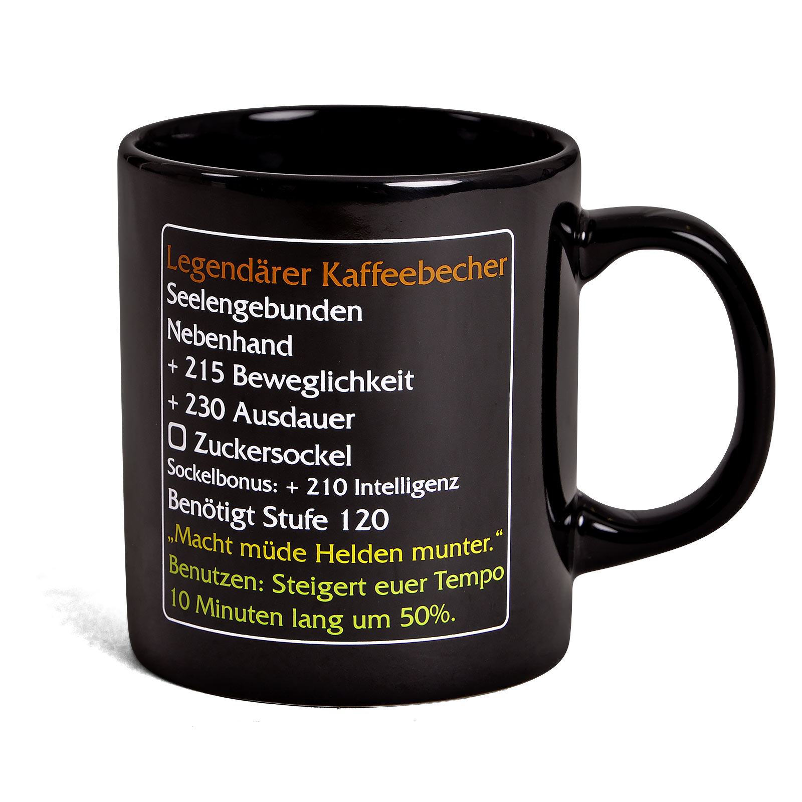 Legendary Coffee Mug - MMO Item Fan Cup Level 120