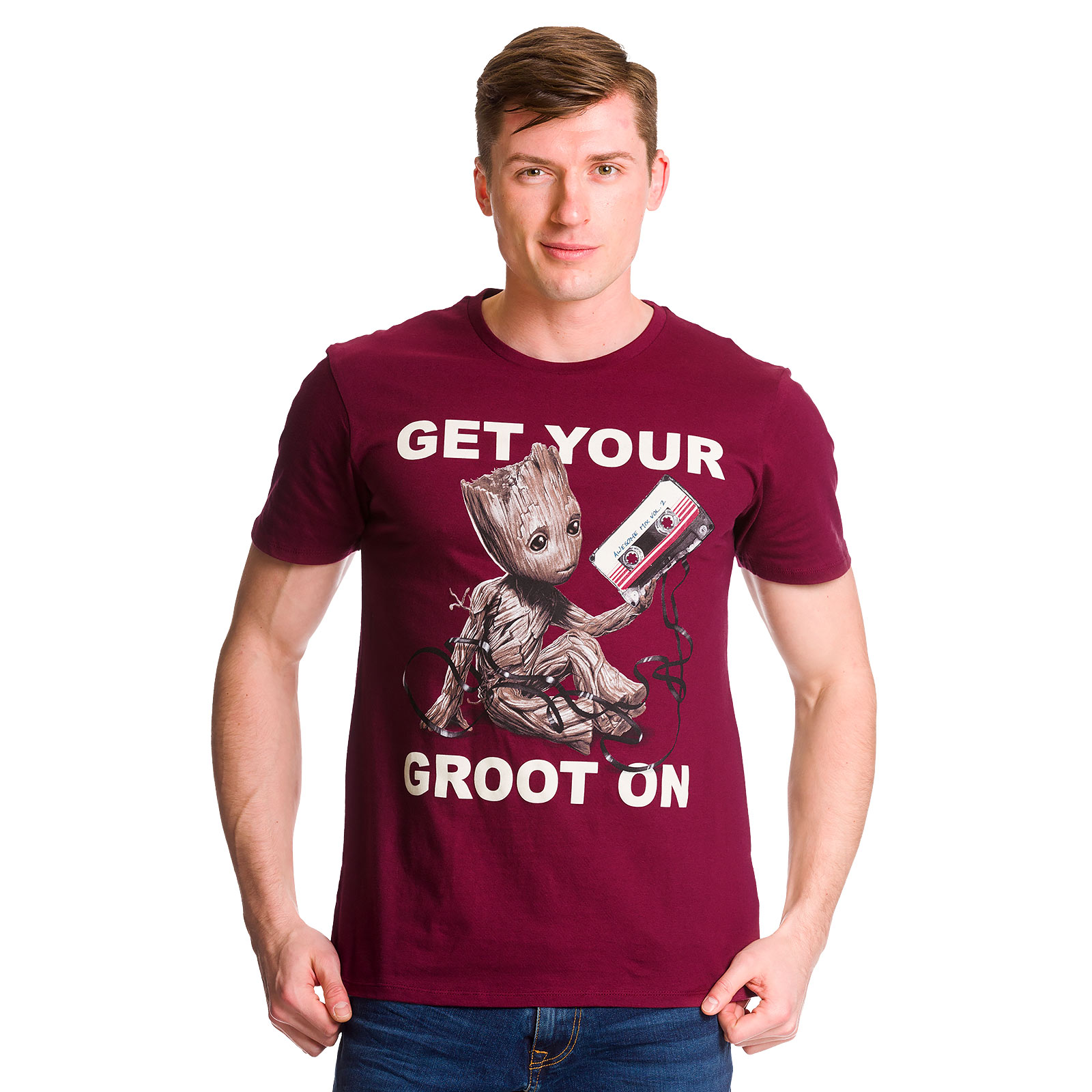 Guardians of the Galaxy - Groot T-Shirt - XXXL - Rot