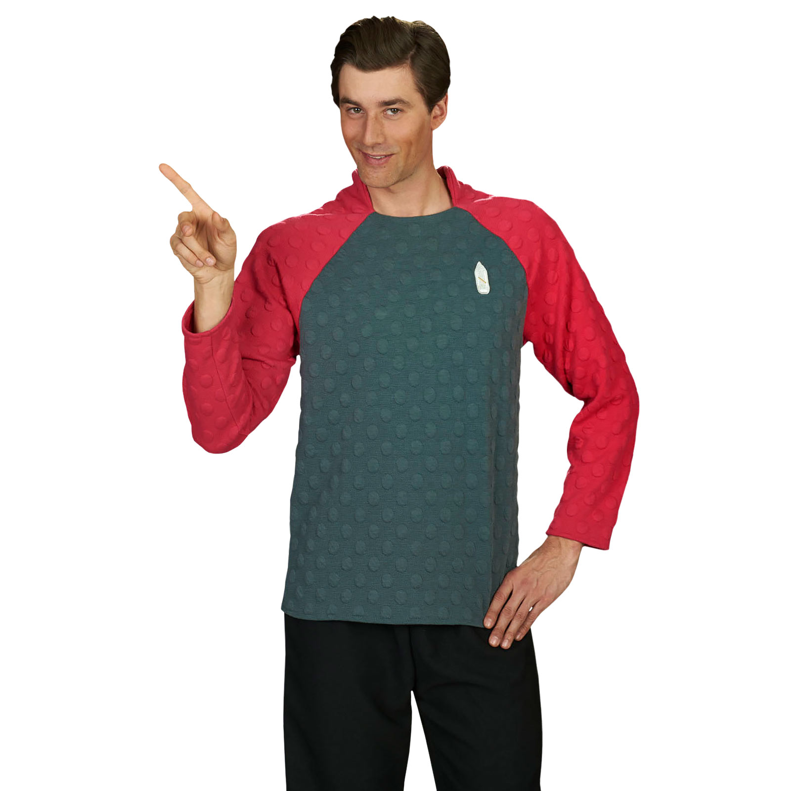 Bullyparade - Camiseta de disfraz de Schrotty para hombre - 58 60 - Gris,Rojo