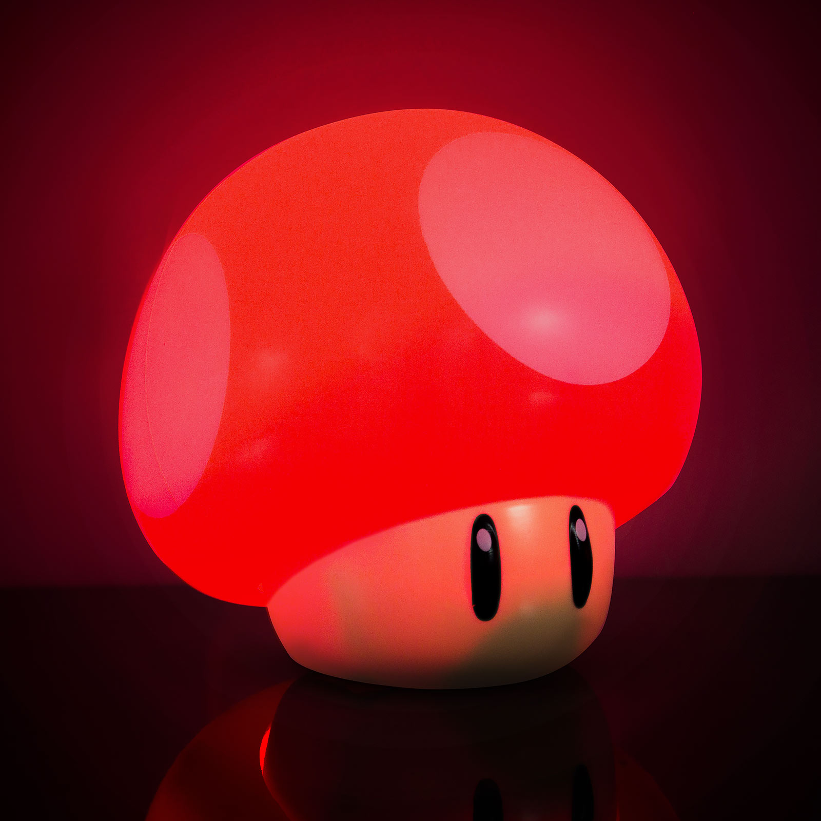 Super Mario - Super Mushroom Table Lamp with Sound