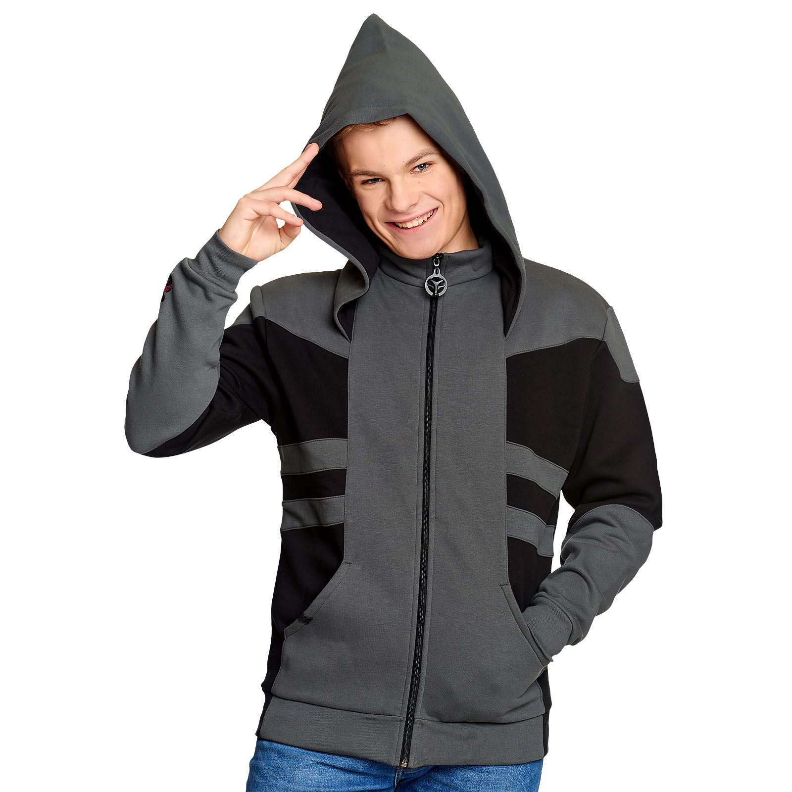 Overwatch - Phantom Reaper Kapuzenjacke - XS - Schwarz Grau - Blizzard