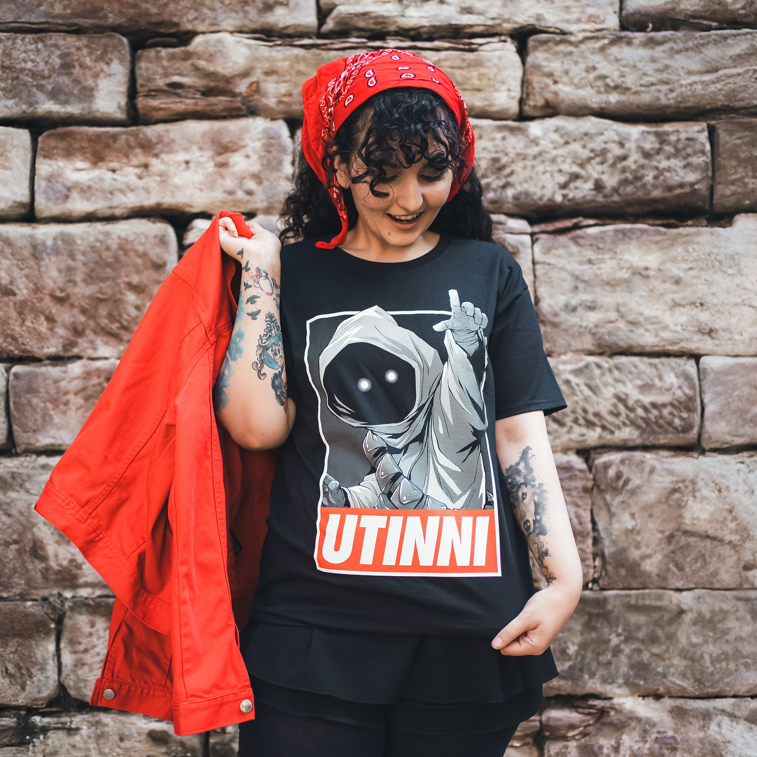 Star Wars - Jawa Utinni T-Shirt - S - Schwarz