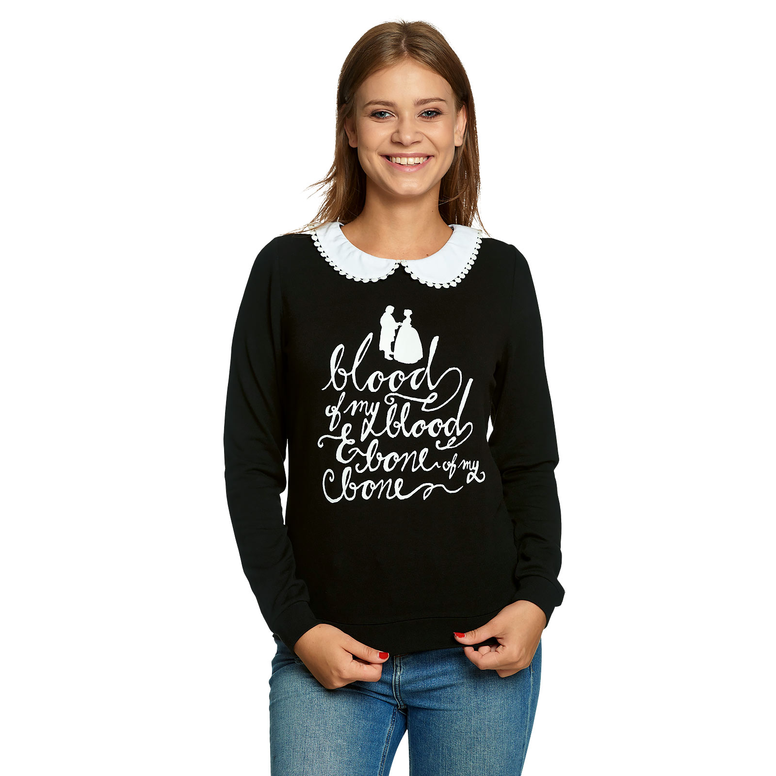 Outlander - Blood Girl Longsleeve Dames Zwart - XS - Zwart