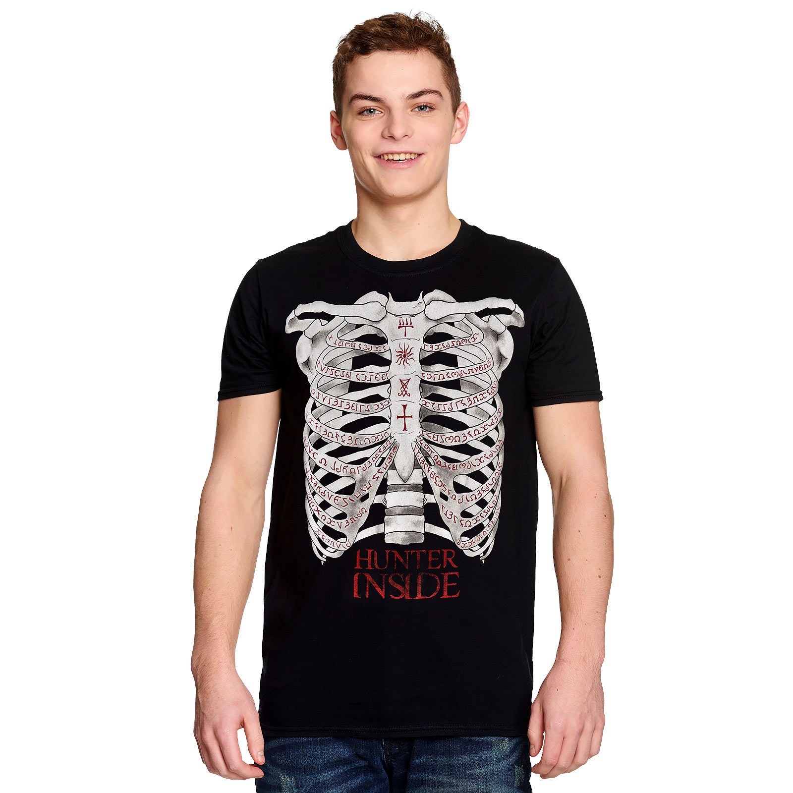 Supernatural - Hunter Inside T-Shirt - M - Schwarz