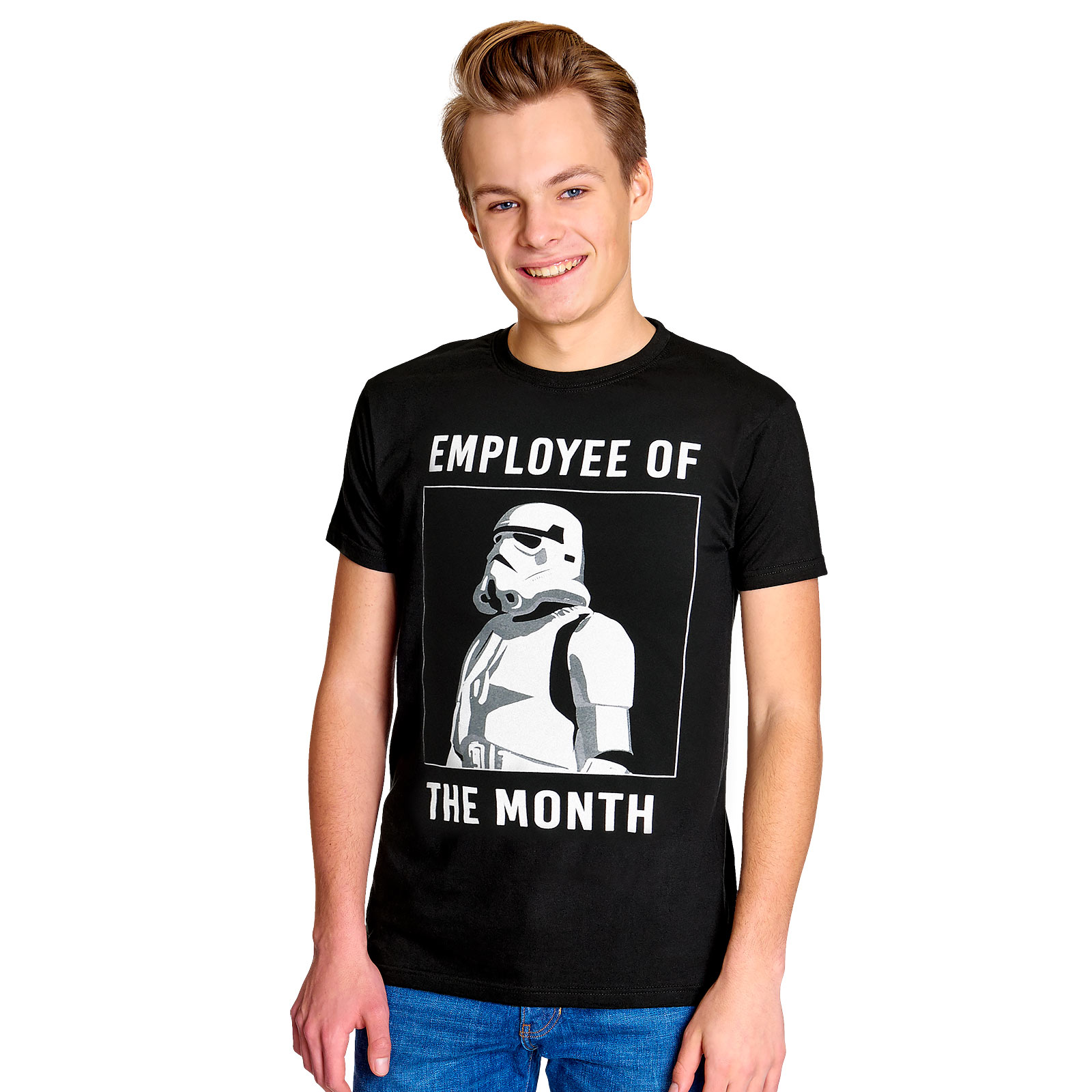 Star Wars - Stormtrooper Employee of the Month T-Shirt Black - M - Black