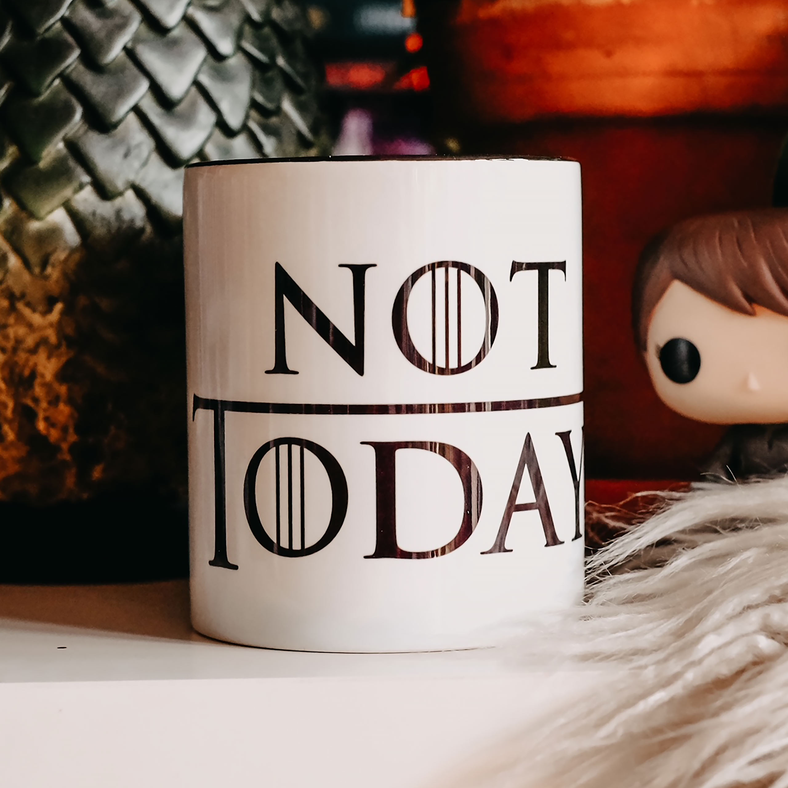 Taza 'Not Today' para fans de Juego de Tronos