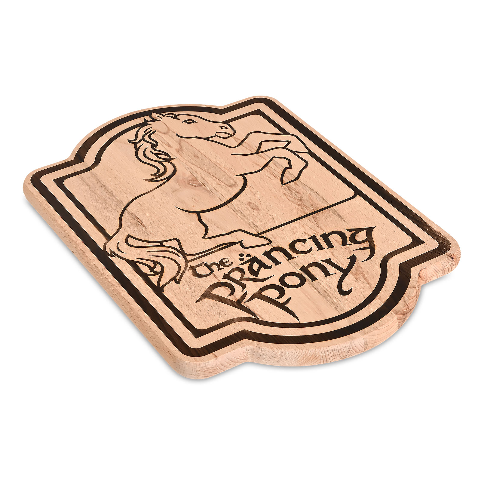 El Señor de los Anillos - Tabla de cortar de Haya del Poni Saltarín