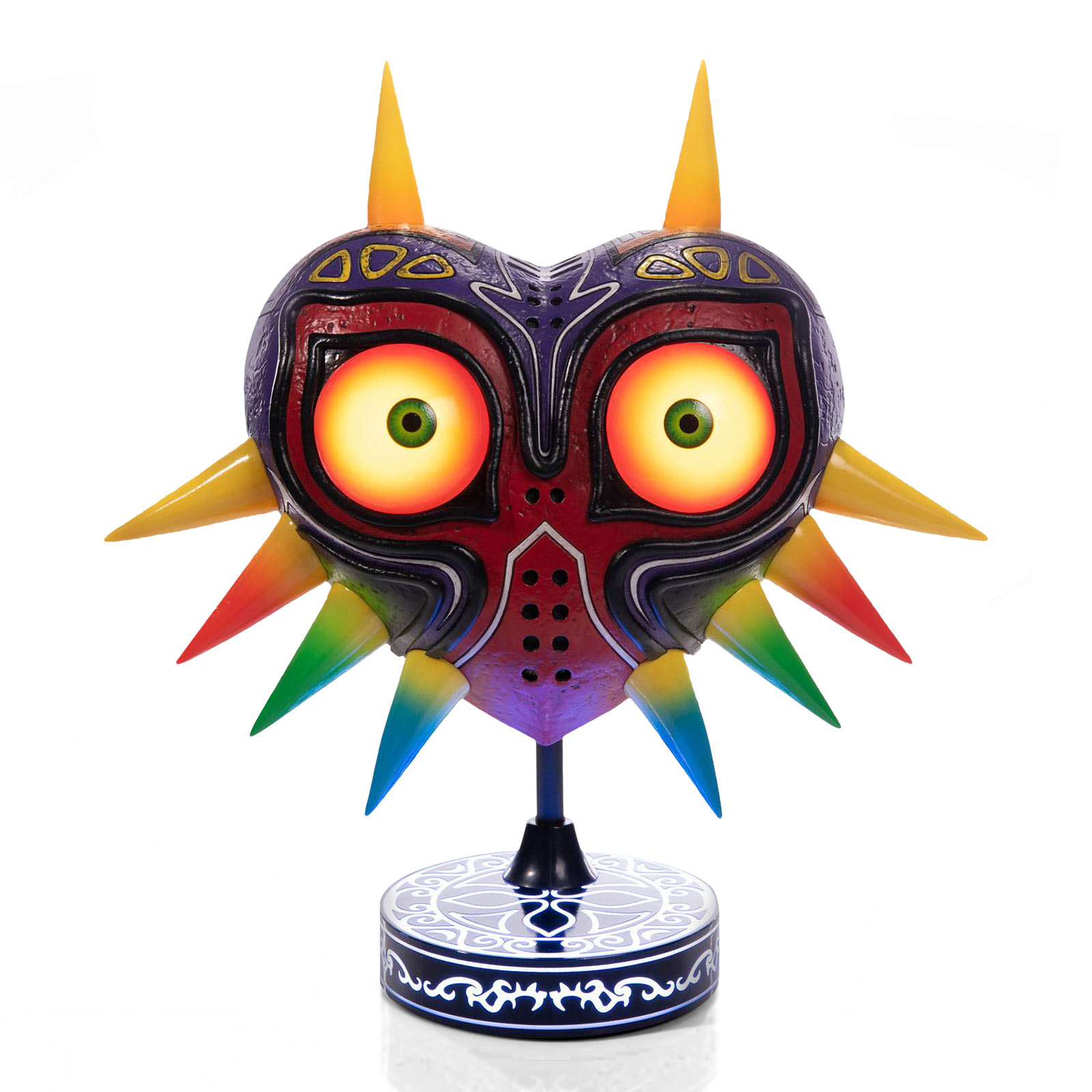 Zelda - Majora's Mask Statue mit Licht