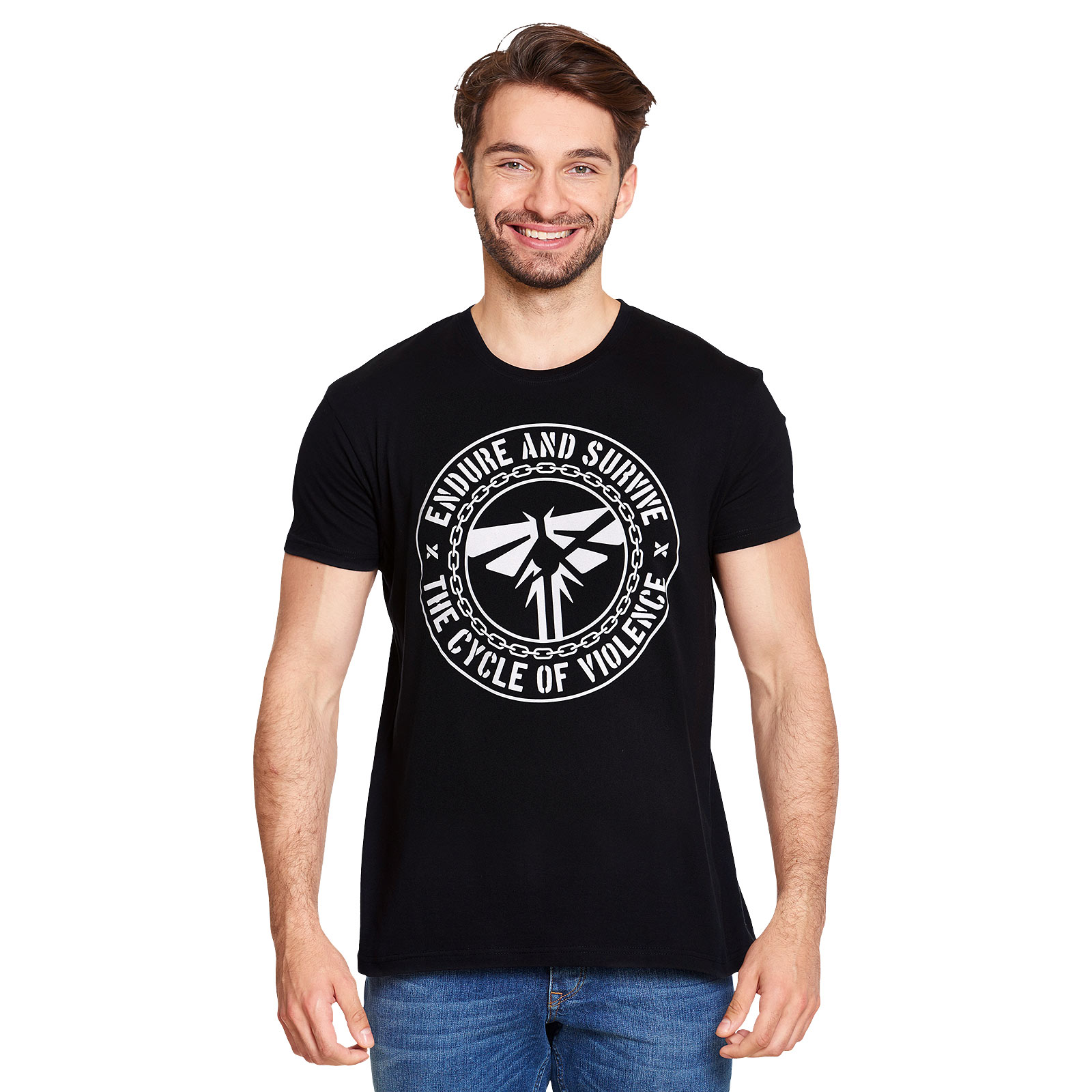 Endure and Survive T-Shirt for The Last of Us Fans black - S - Black