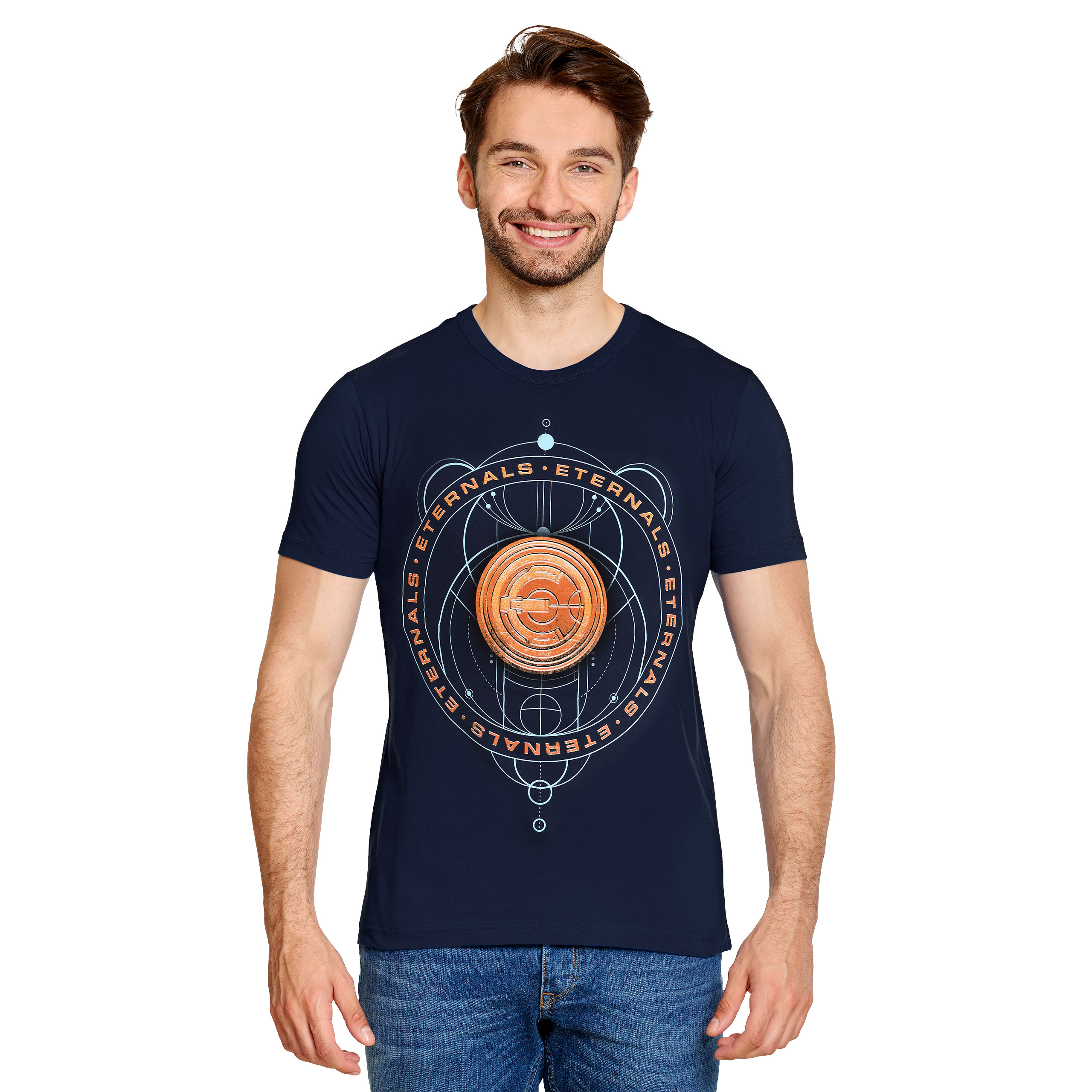 Eternals - T-shirt Disques bleu - S - Bleu