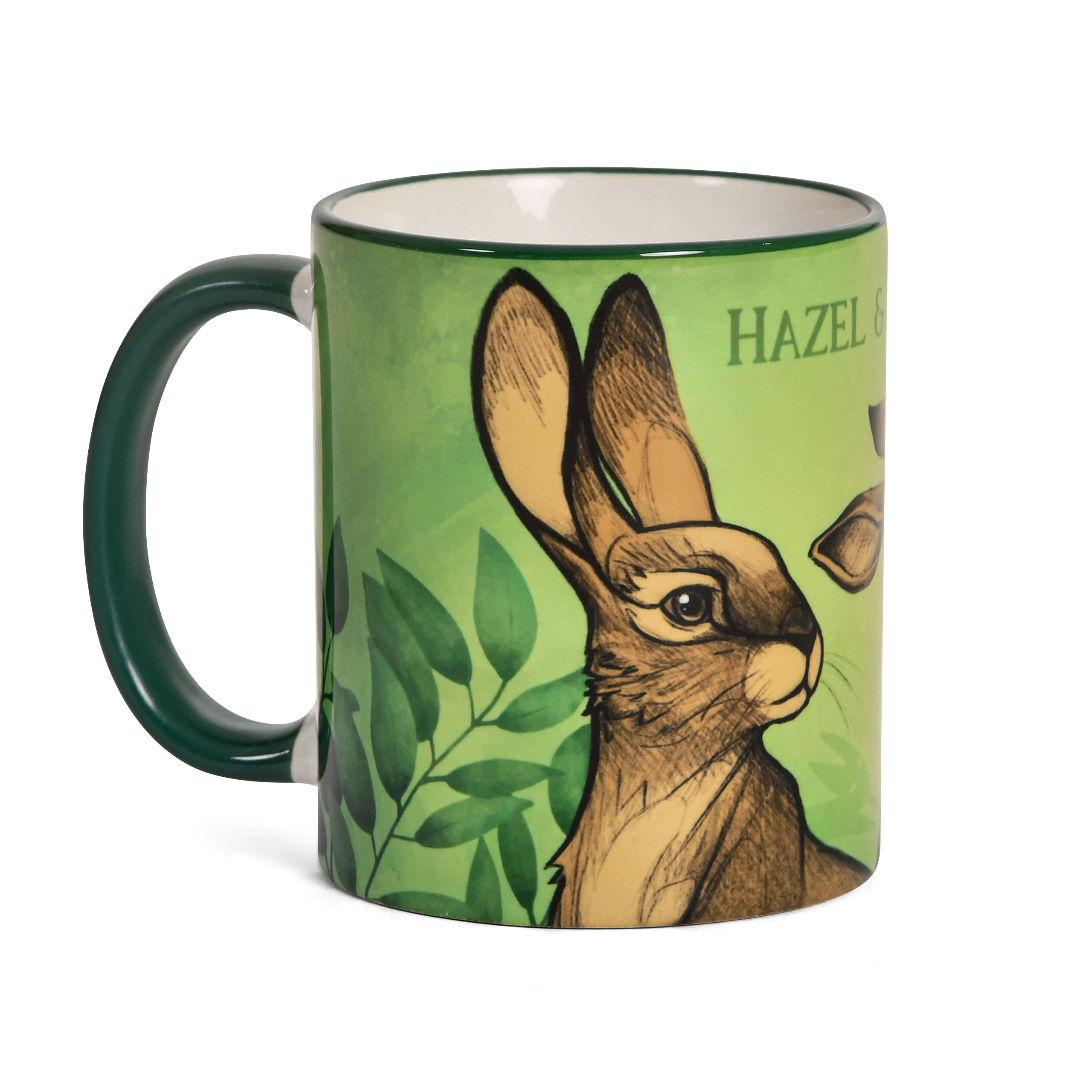 Taza Hazel & Fiver para fans de La colina de Watership