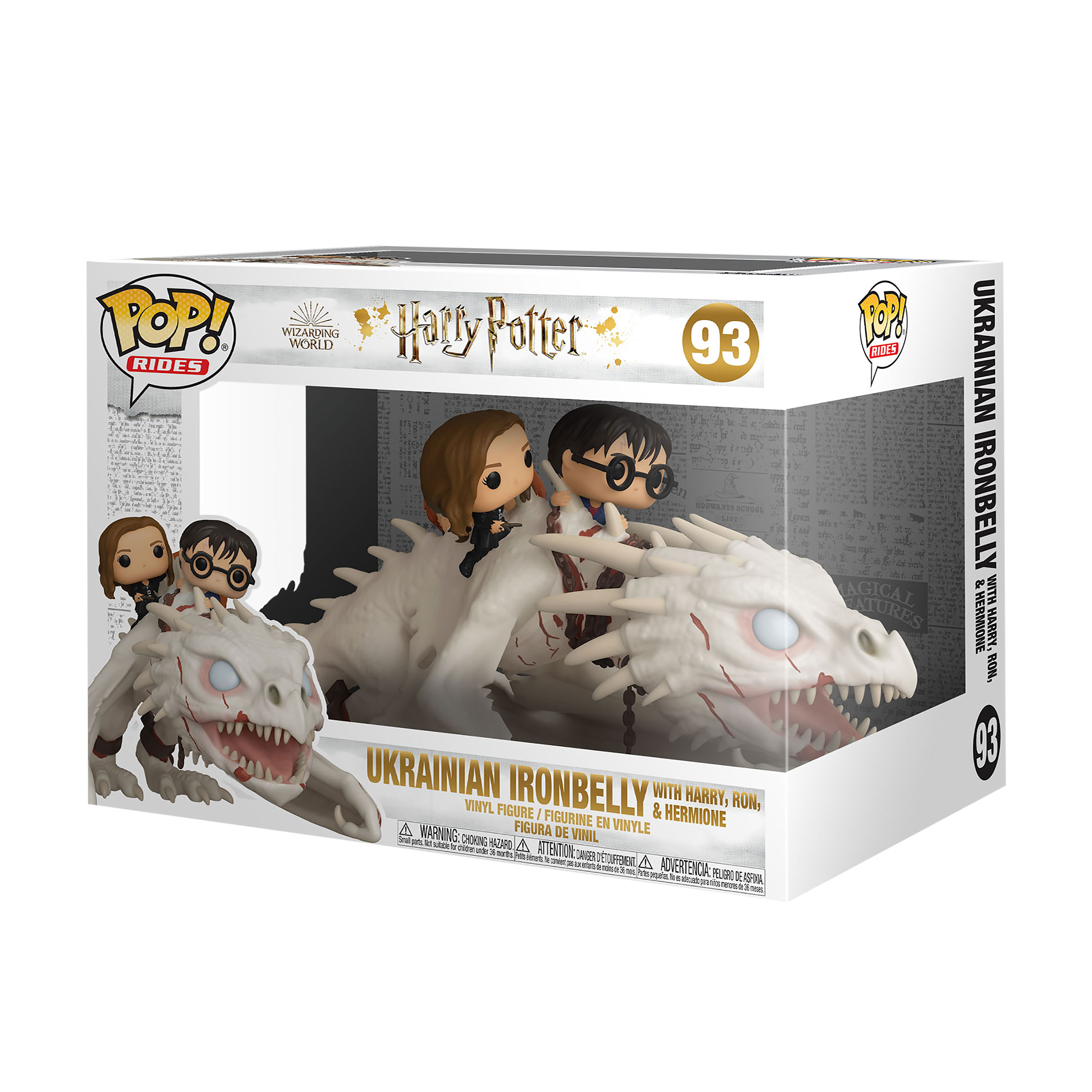 Harry, Hermione and Ron on Gringotts Dragon Funko Pop Figure - Harry Potter - Funko