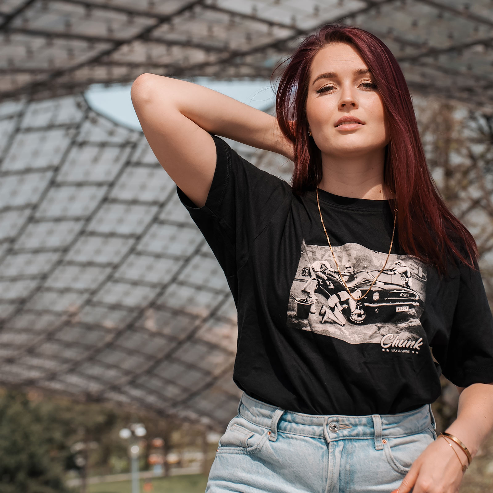 Star Wash T-Shirt for Star Wars Fans black - L - Black - Chunk