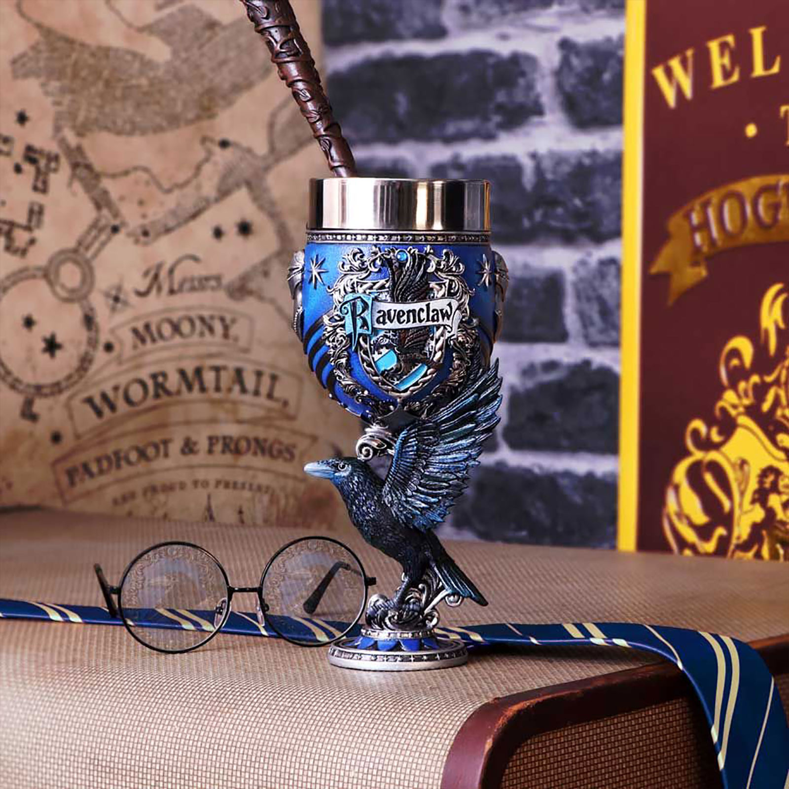 Harry Potter - Ravenclaw Logo Kelch deluxe - Nemesis Now