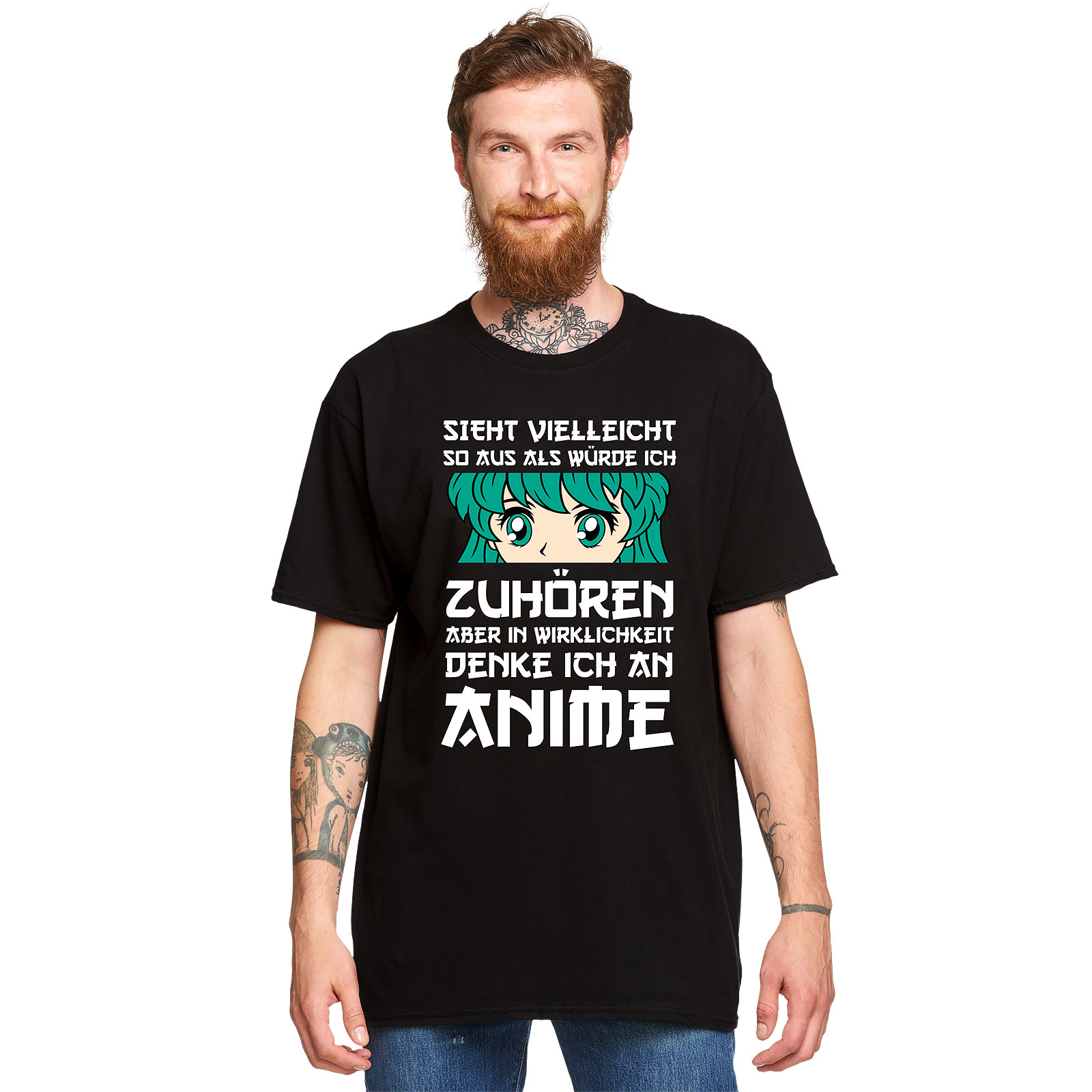 I'm thinking of Anime T-Shirt black - M - Black