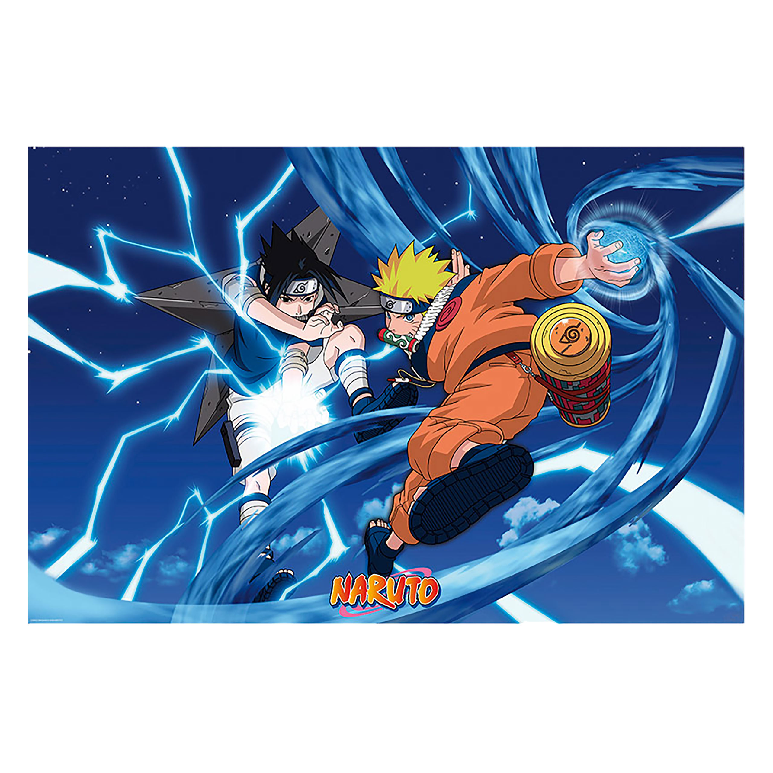 Naruto - Naruto & Sasuke Maxi Poster