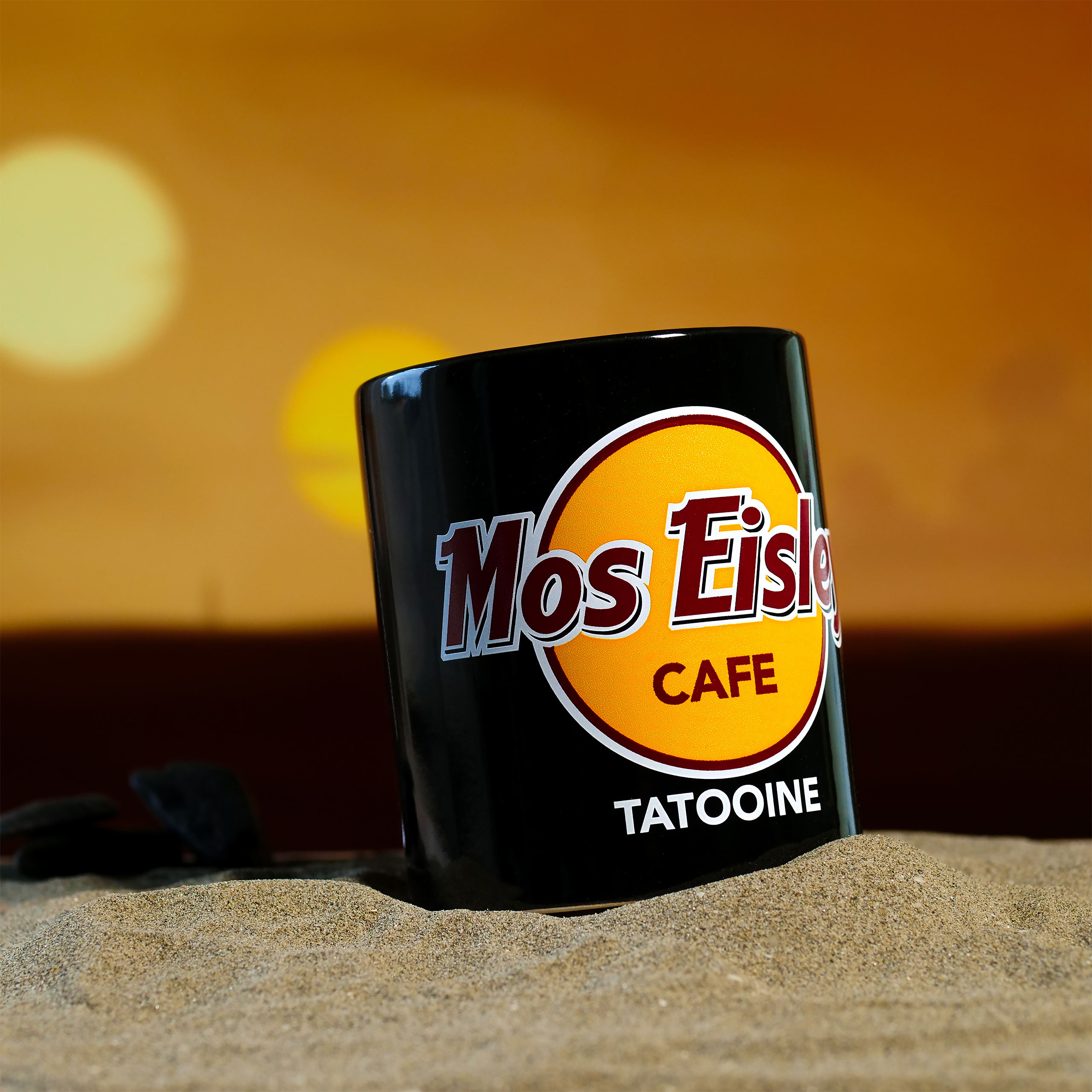 Mos Eisley Cafe Mug for Star Wars Fans Black