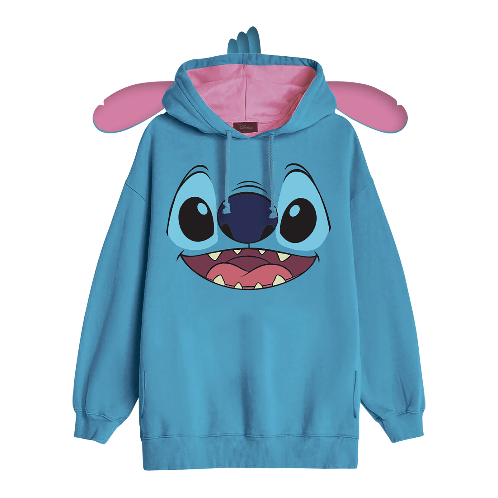 Lilo & Stitch - Stitch Dames Hoodie met Oren Blauw - L - Blauw