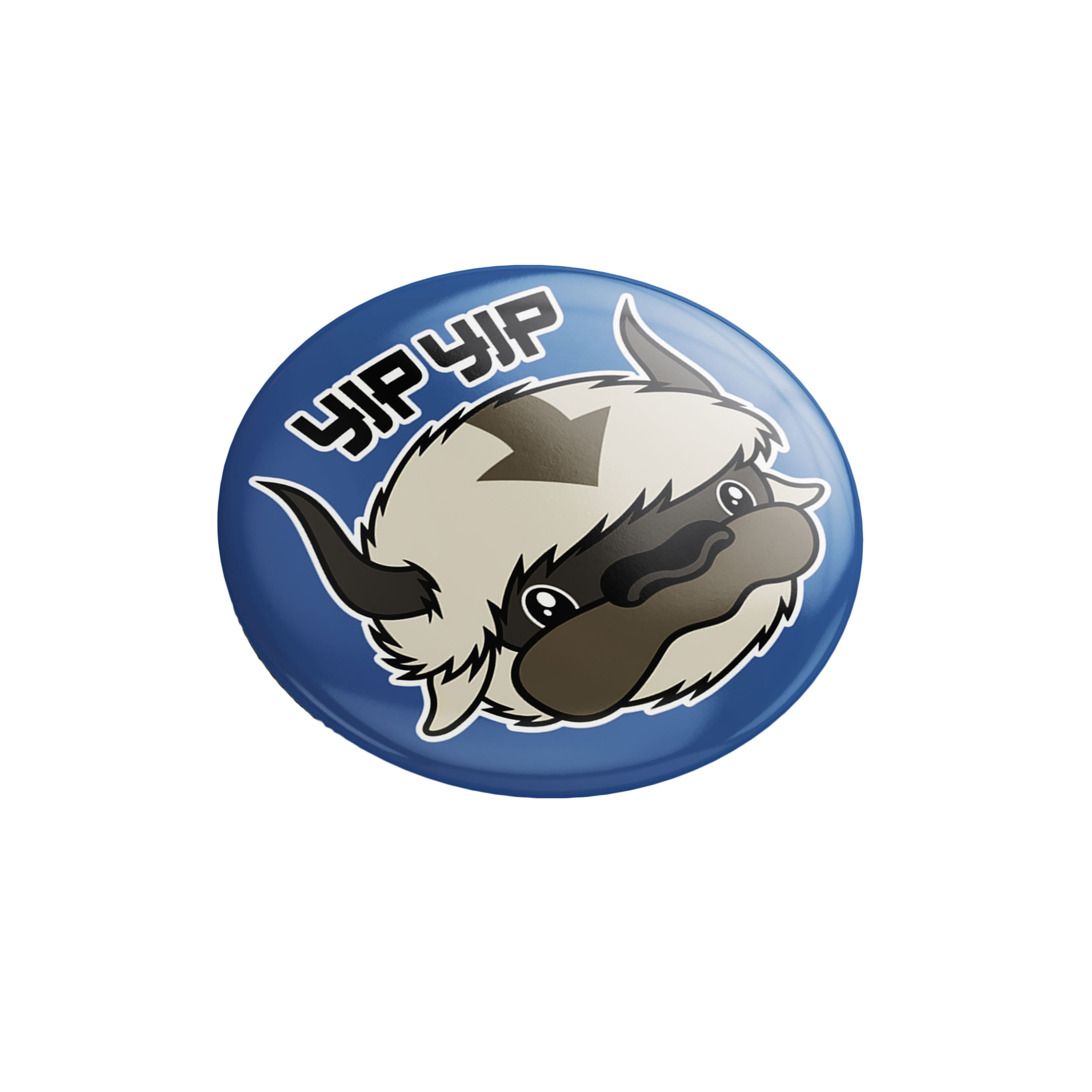 Appa Yip Yip Button voor Avatar Fans