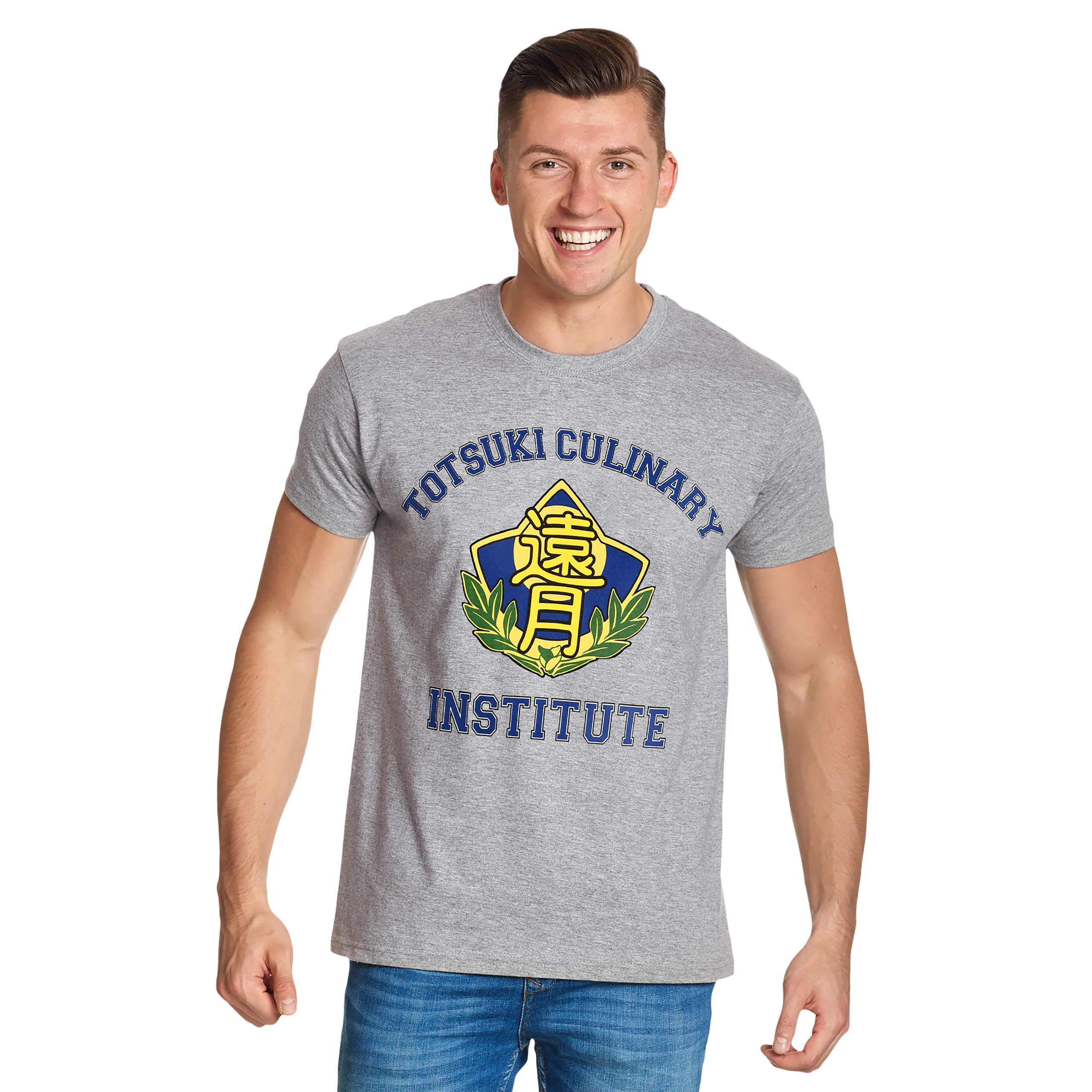 Food Wars - Maglietta grigia della Culinary Academy - L - Grigio