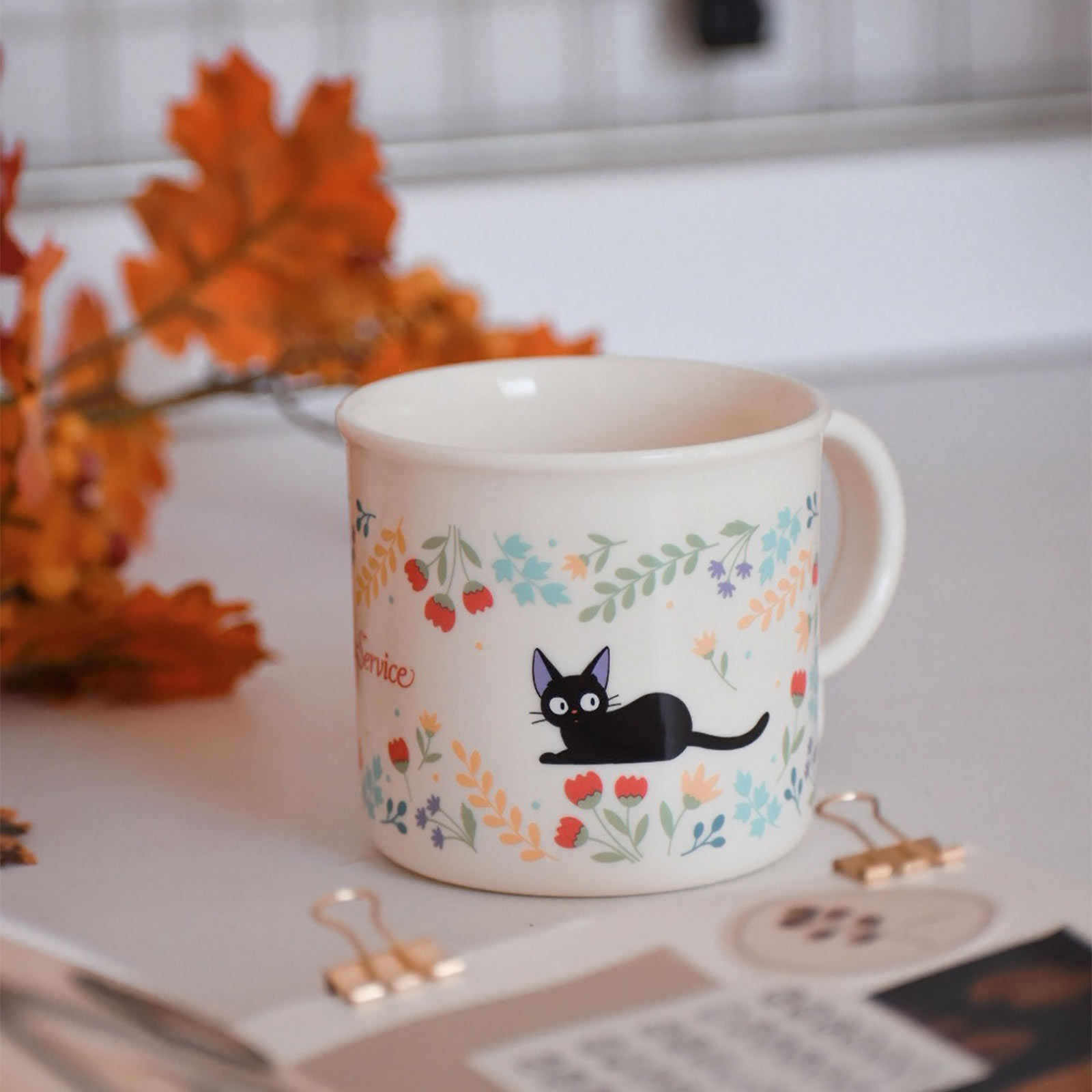 Kiki's Little Delivery Service - Botanical Garden Mug - Studio Ghibli