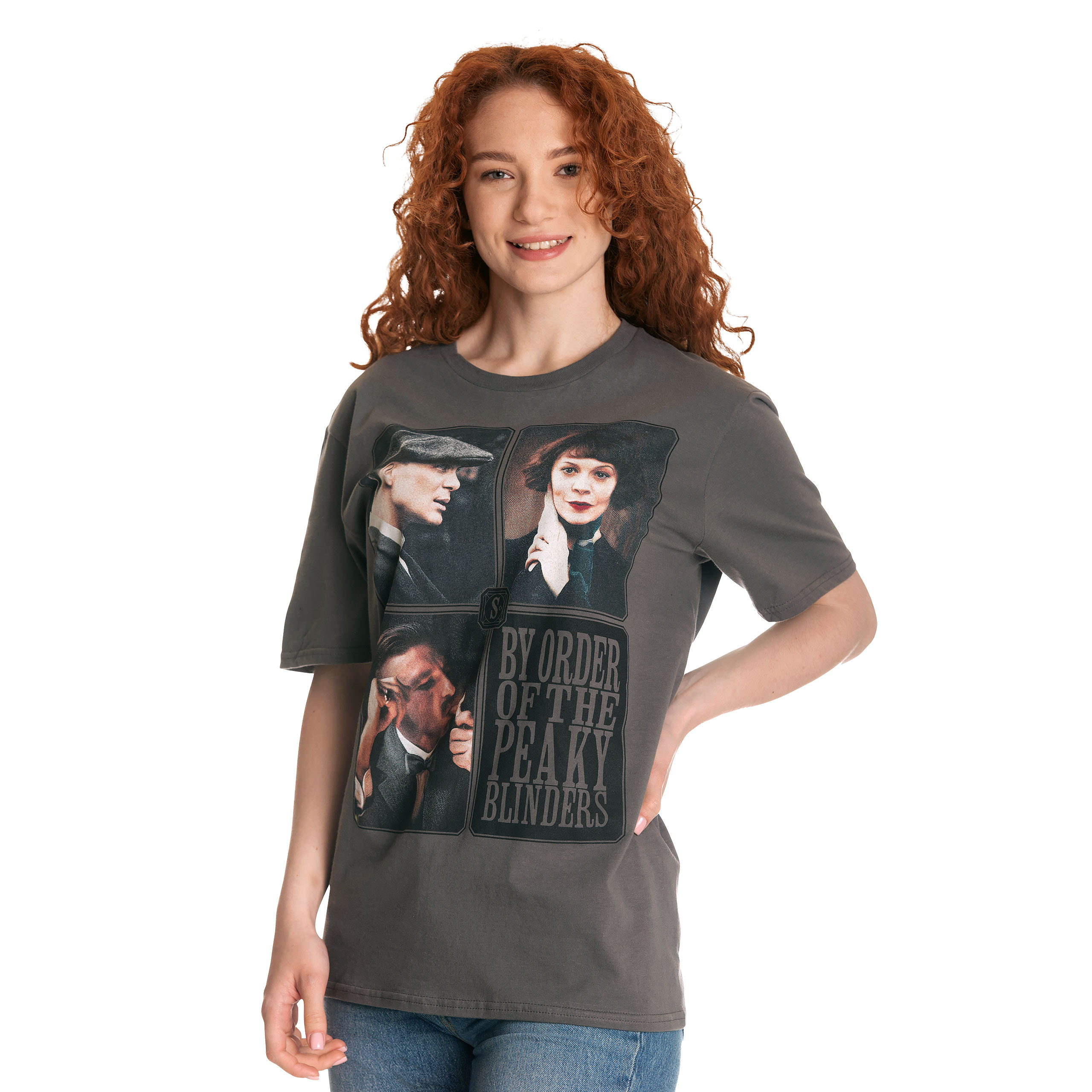 Peaky Blinders - Shelby Family T-Shirt gray - M - Grey