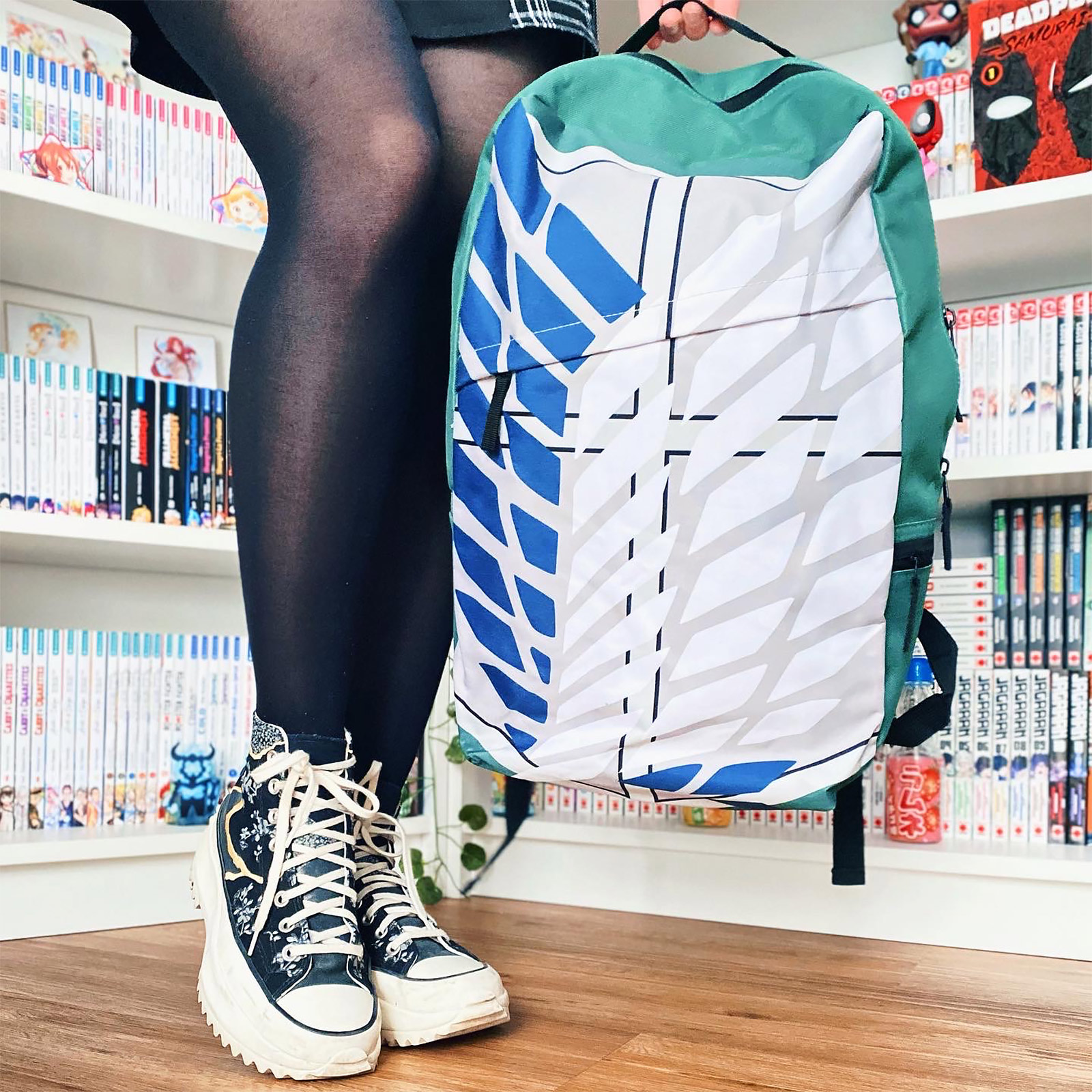 Attack on Titan - Zaino con simbolo del Survey Corps