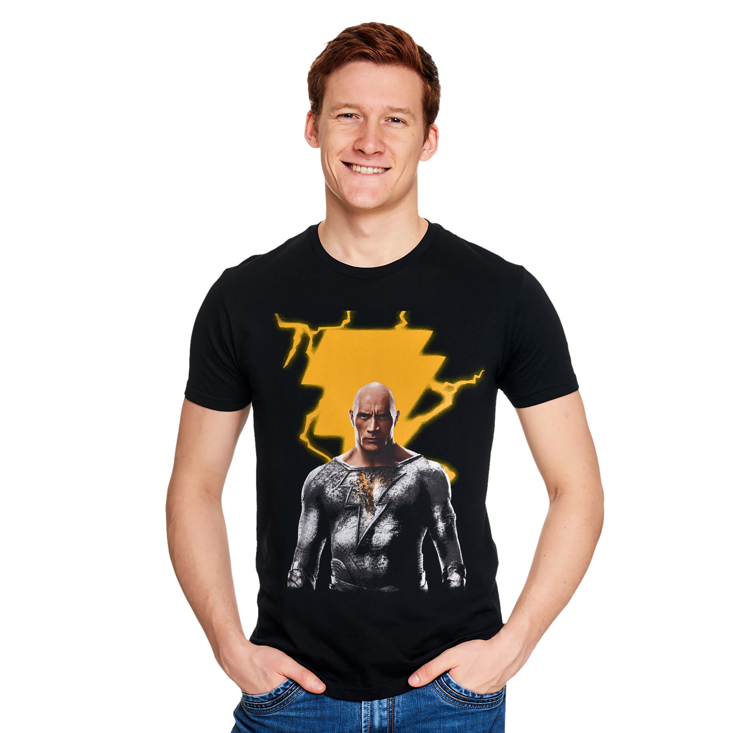 Black Adam - T-shirt de personnage noir - S - Noir