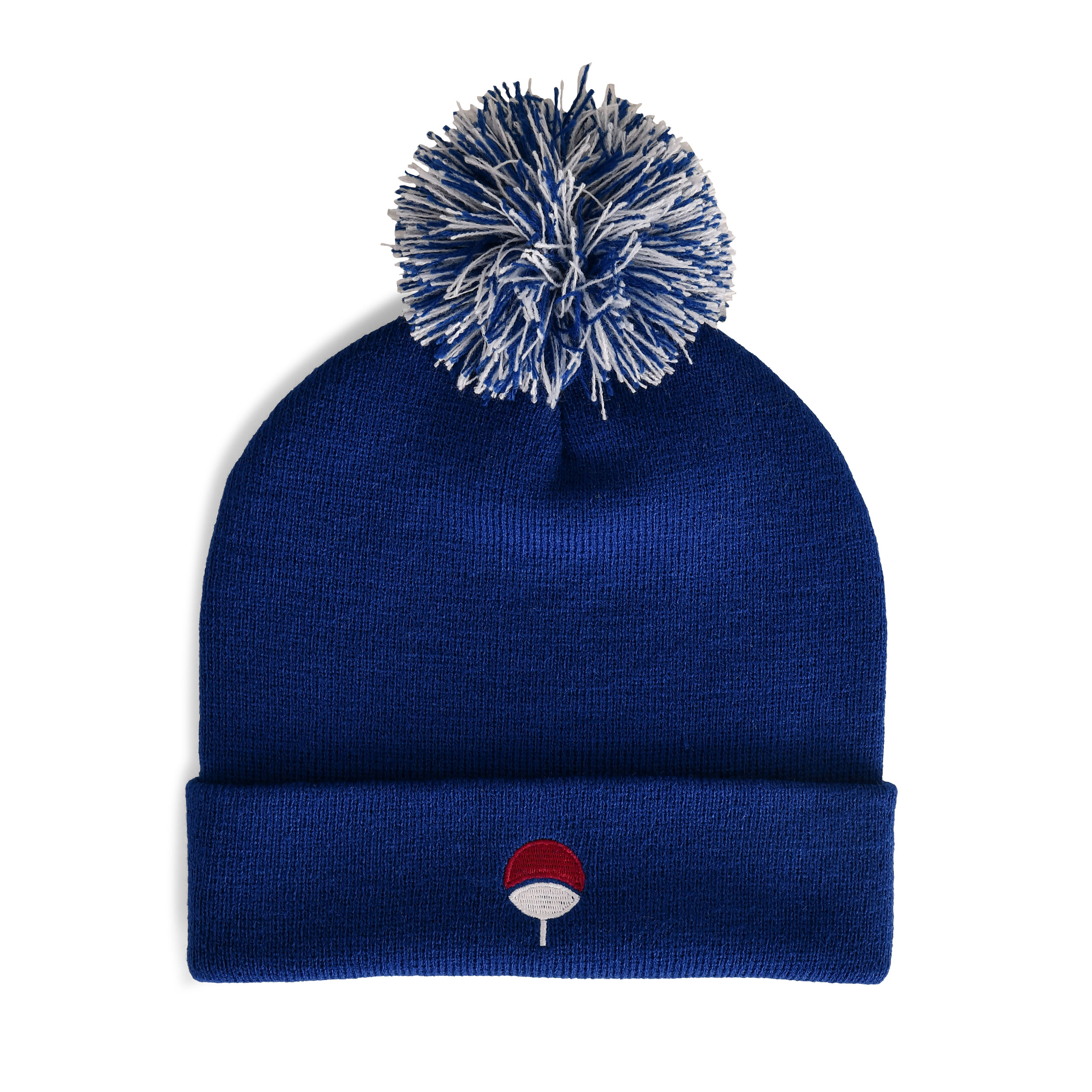 Naruto - Uchiha Crest Beanie with Pom Pom
