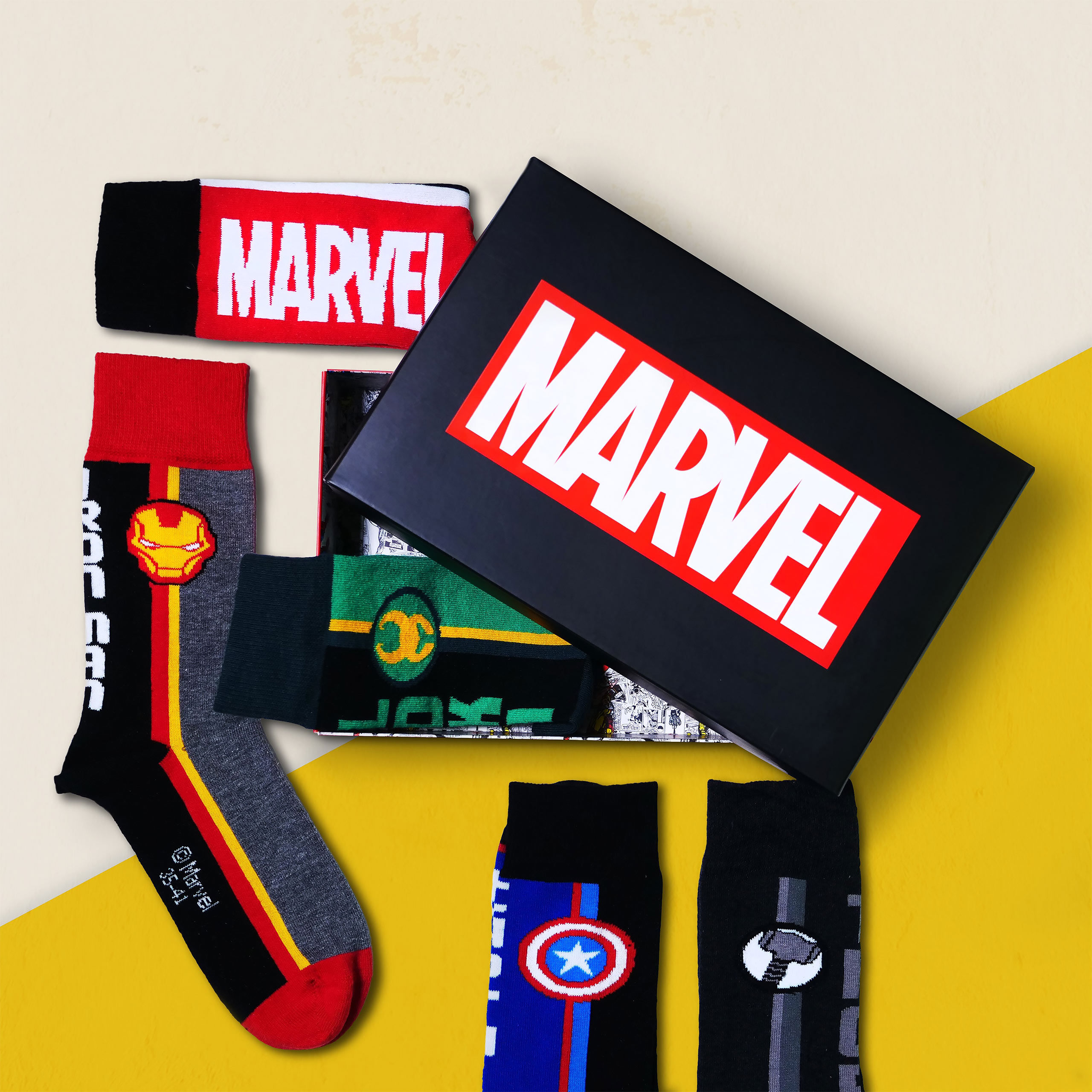 Marvel Avengers Socken 5er Set - 35-41