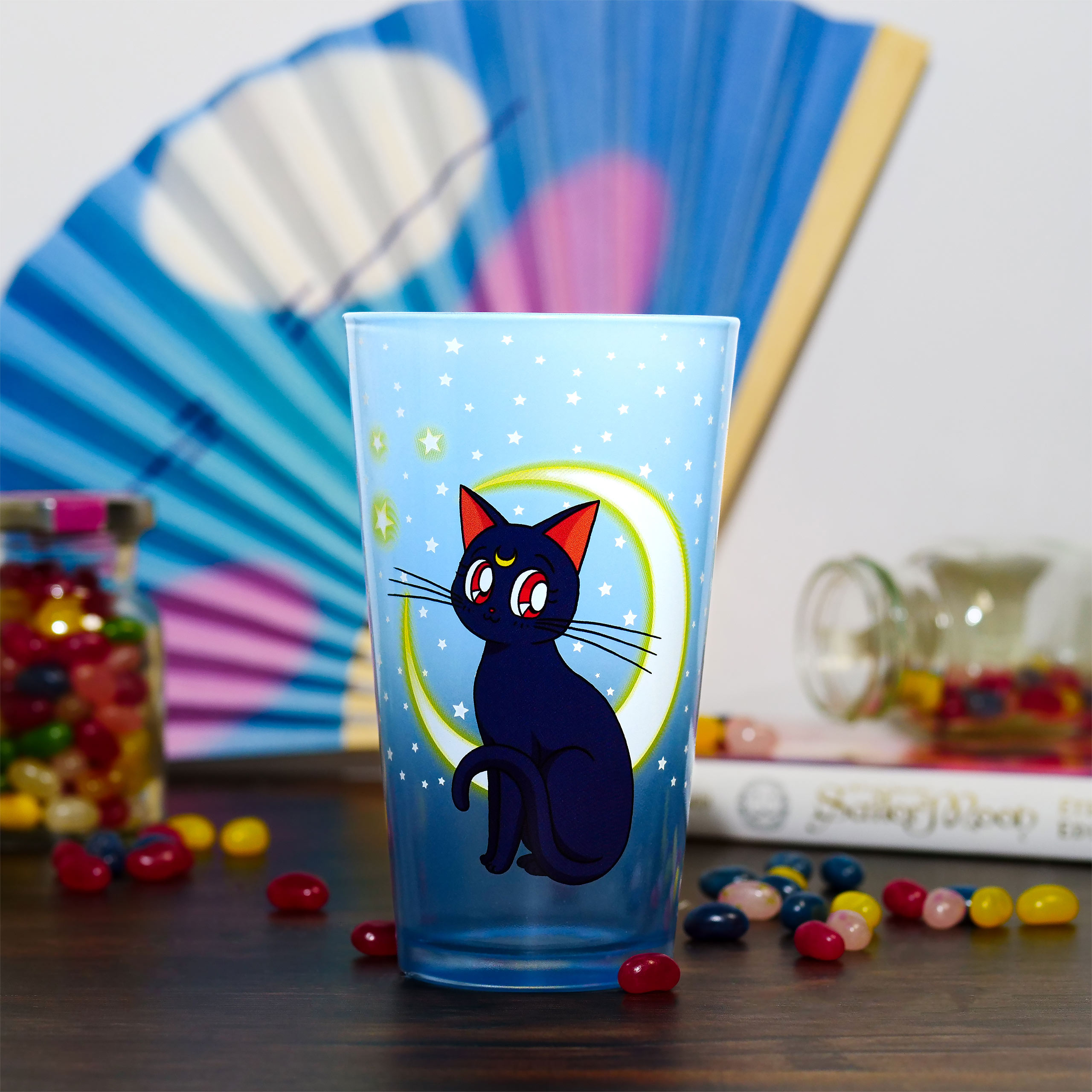 Sailor Moon - Luna & Artemis Glass