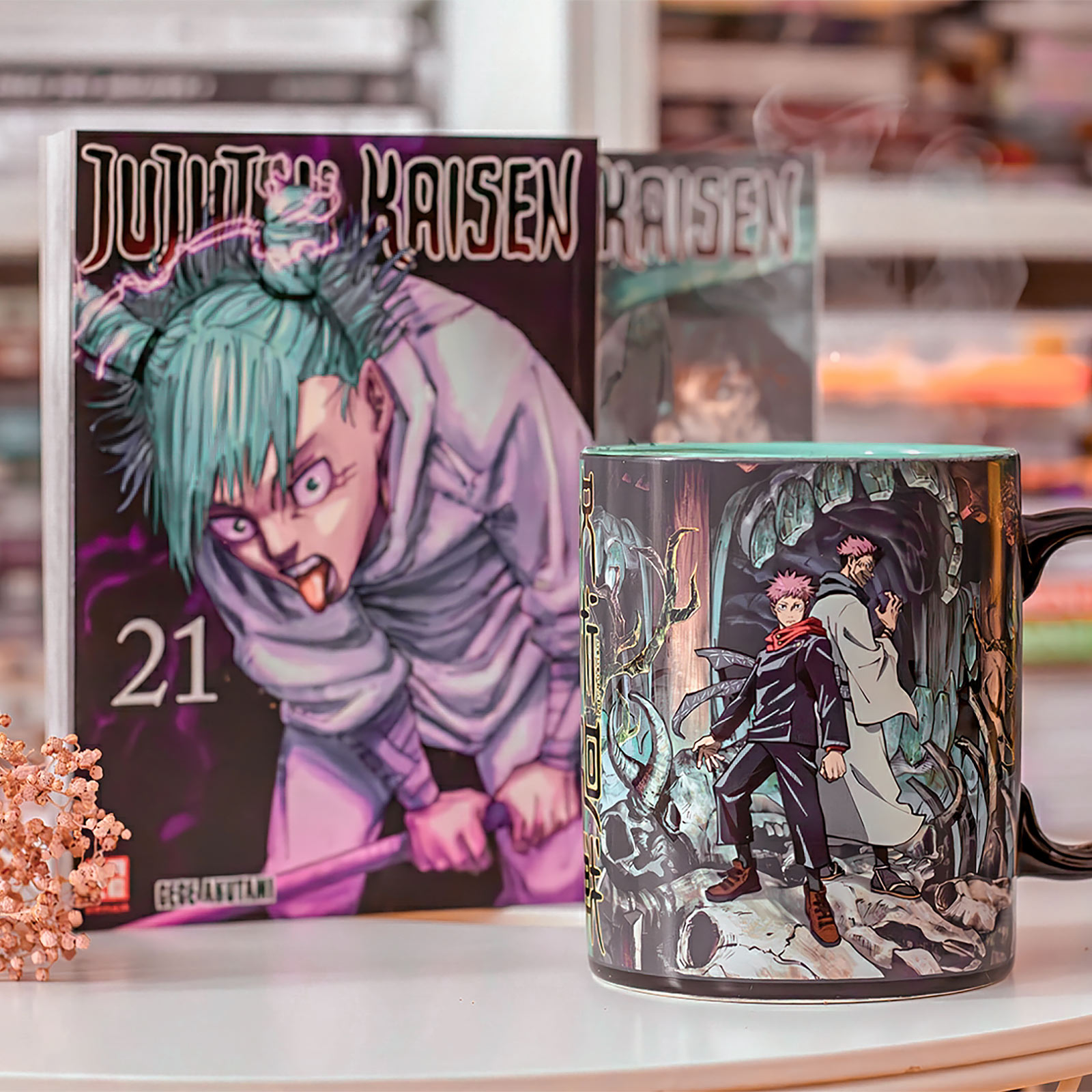 Jujutsu Kaisen - Tazza termica di Itadori & Sukuna