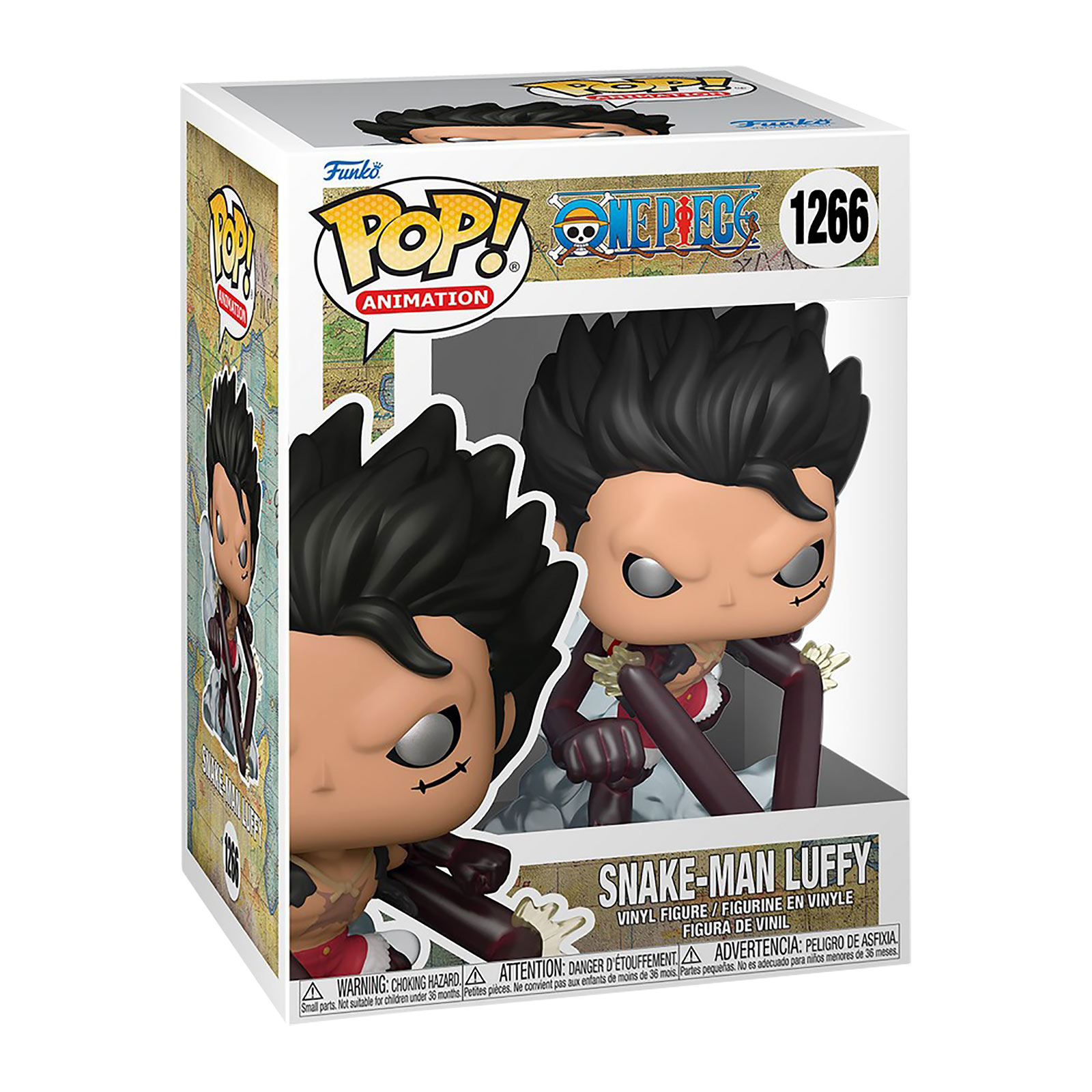 One Piece - Figura Funko Pop di Luffy Snake-Man - Funko
