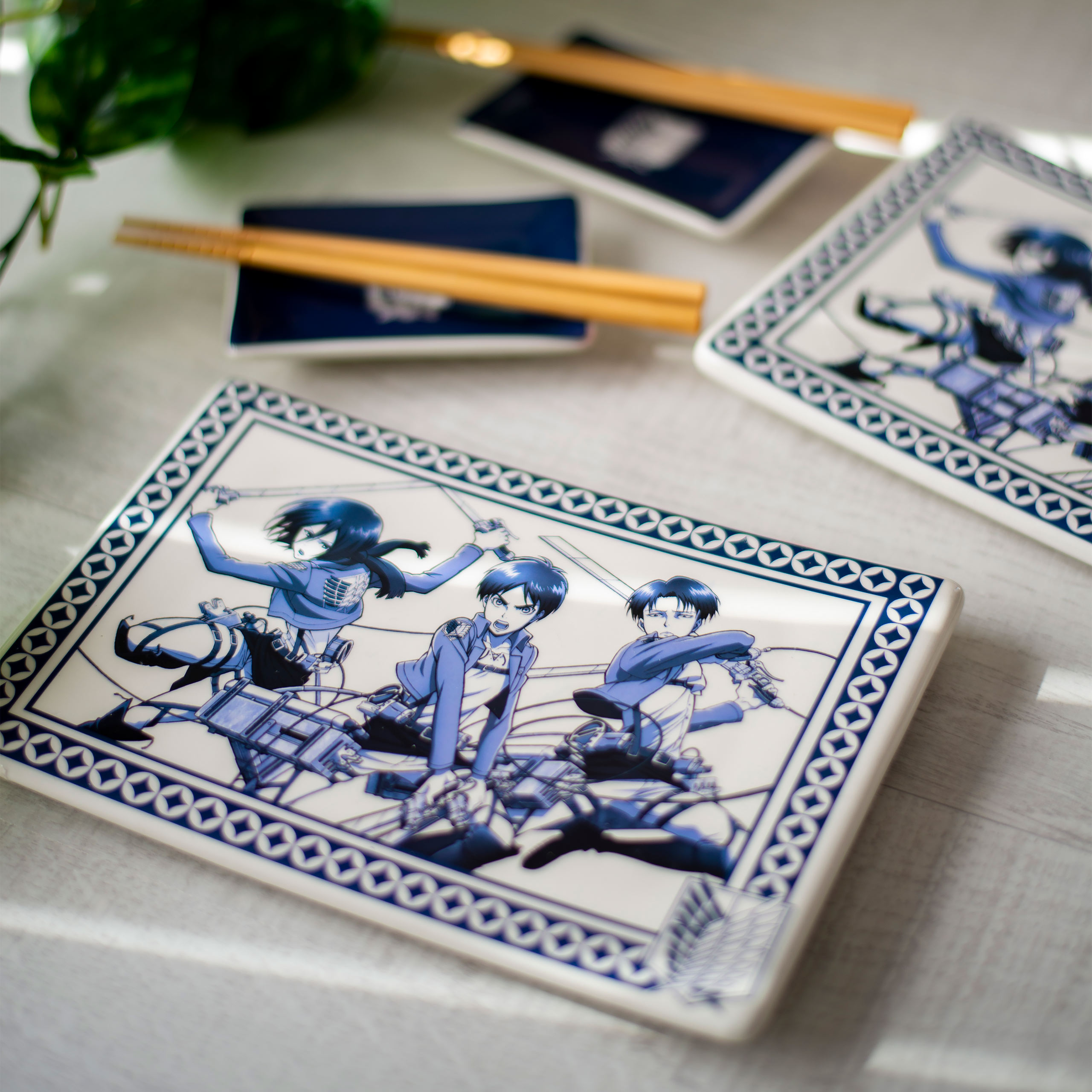 Attack on Titan - Personages Sushi Set