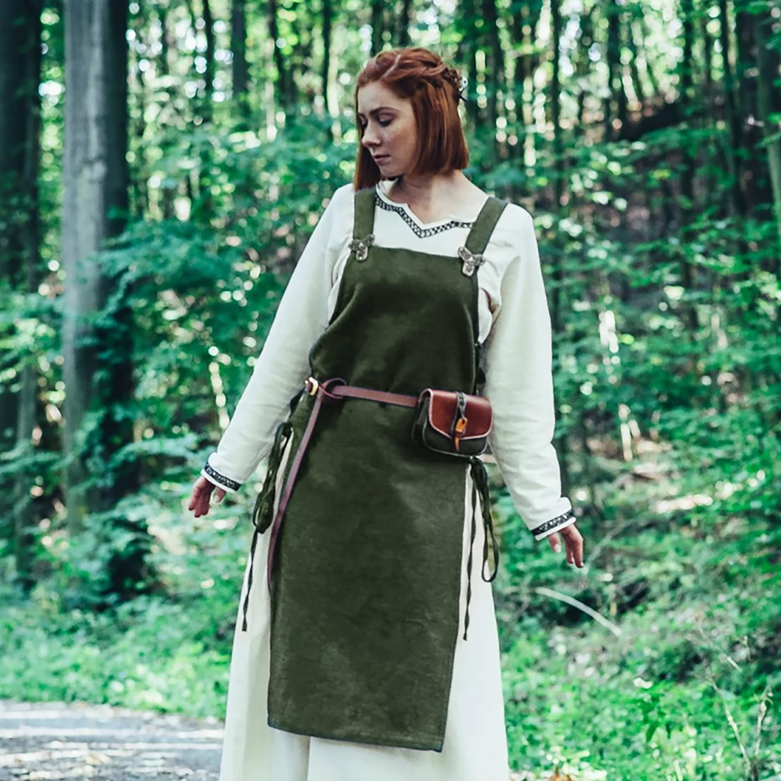 Middeleeuws Overkleed Aleiga Groen - XXL XXXL - Groen - Leonardo Carbone