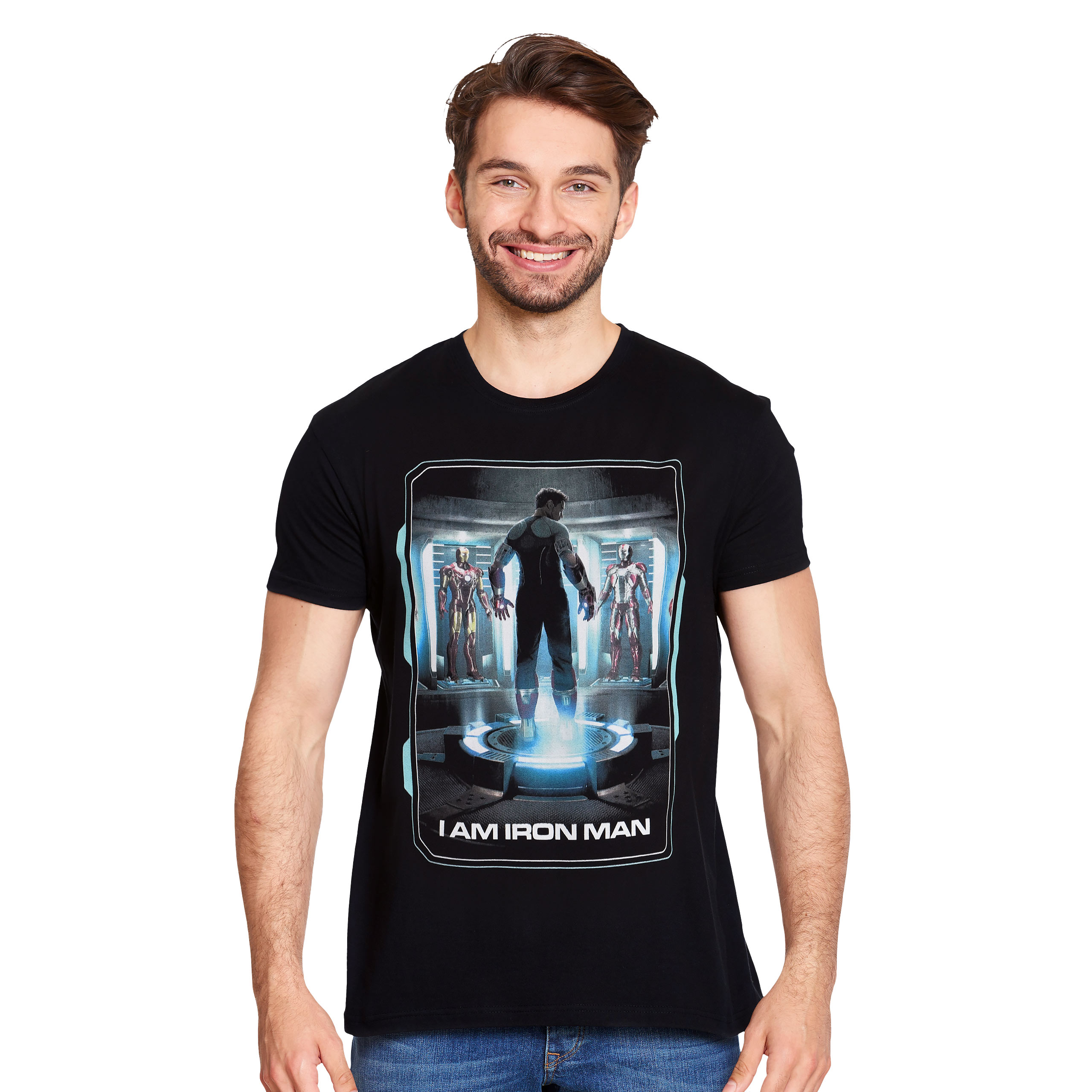 Iron Man - Soy Iron Man Camiseta negra - S - Negro