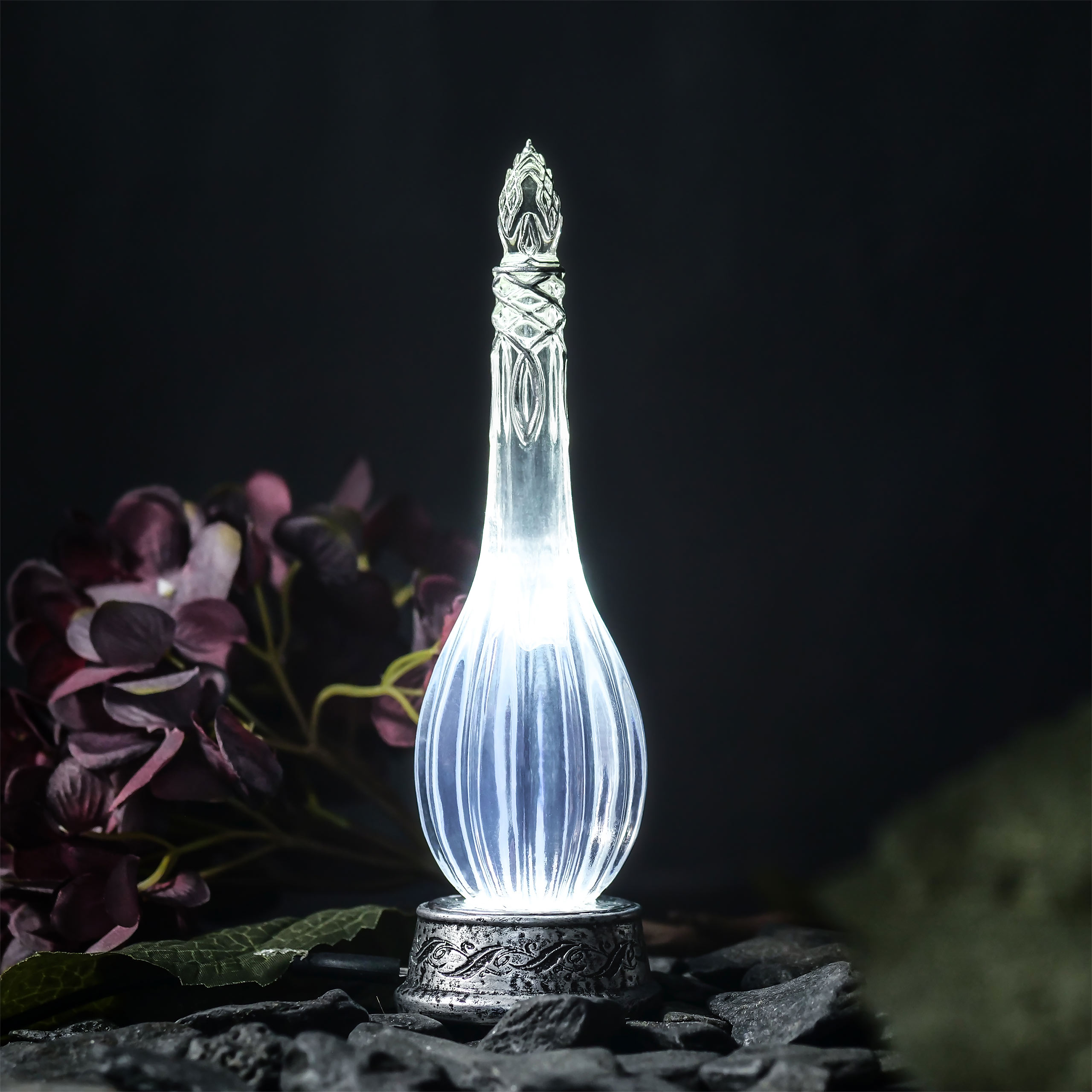 Phial of Galadriel with Light - The Lord of the Rings