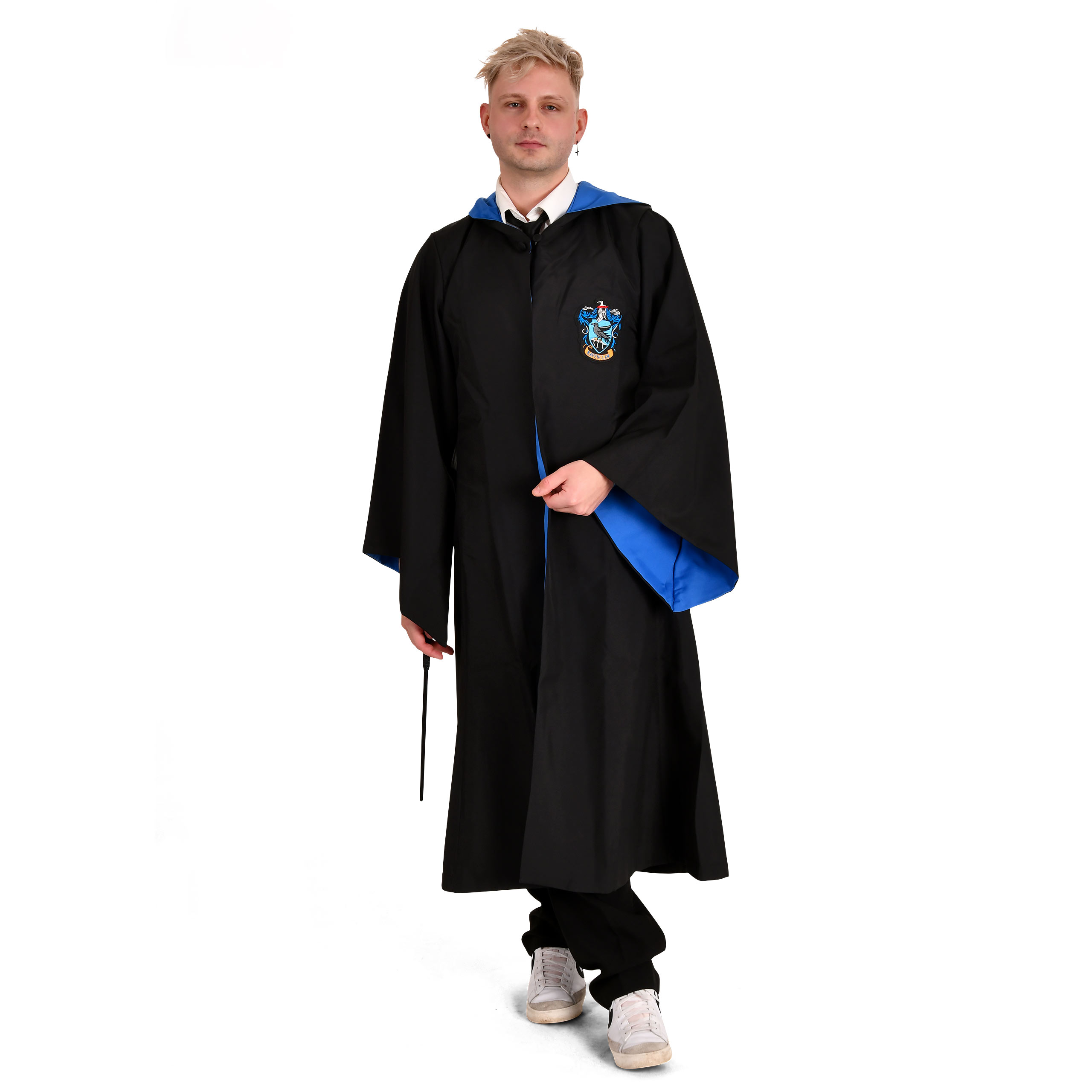 Ravenclaw Mantel - Harry Potter - M - Zwart,Blauw