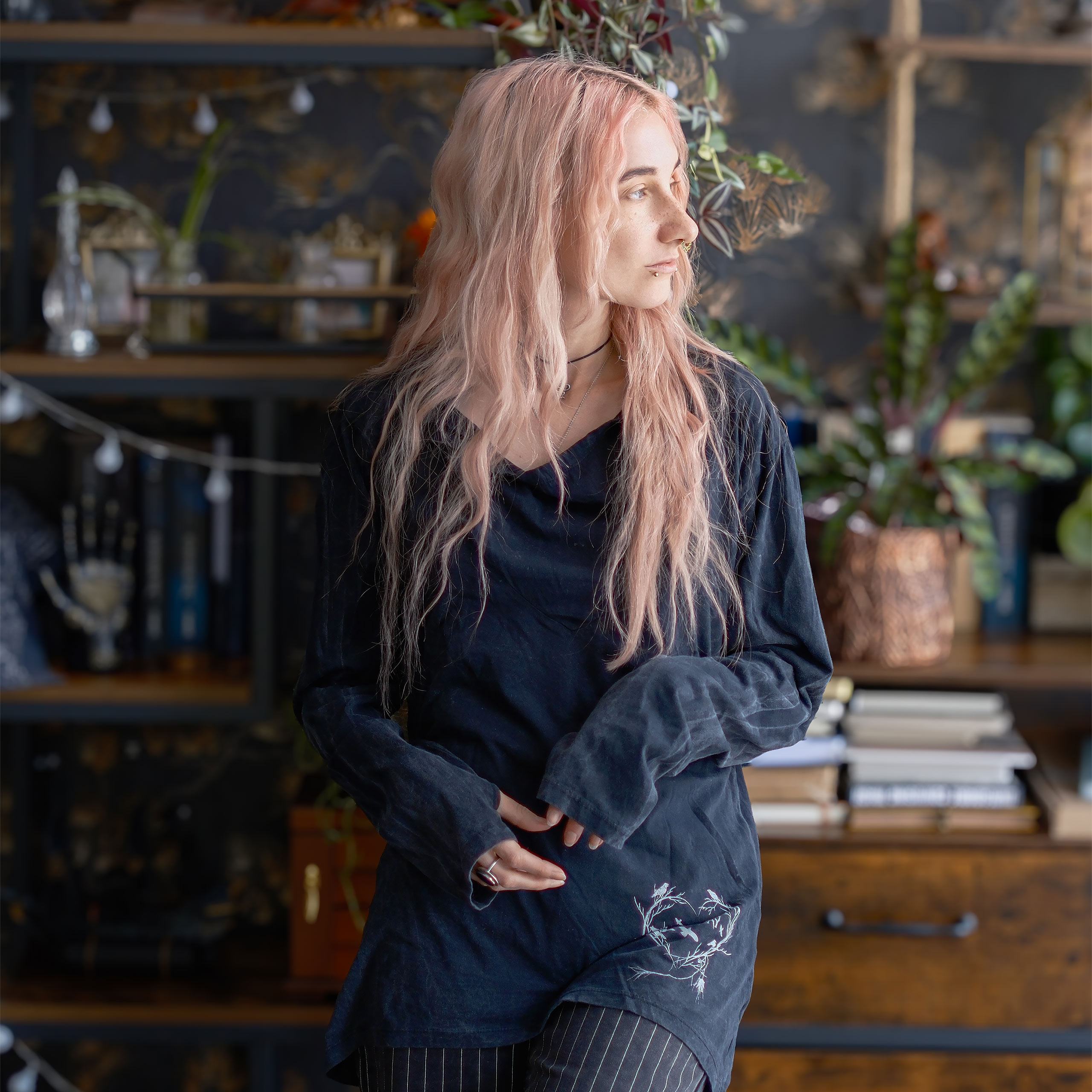 Mercredi - Sweat de danse avec capuche - XL - Gris