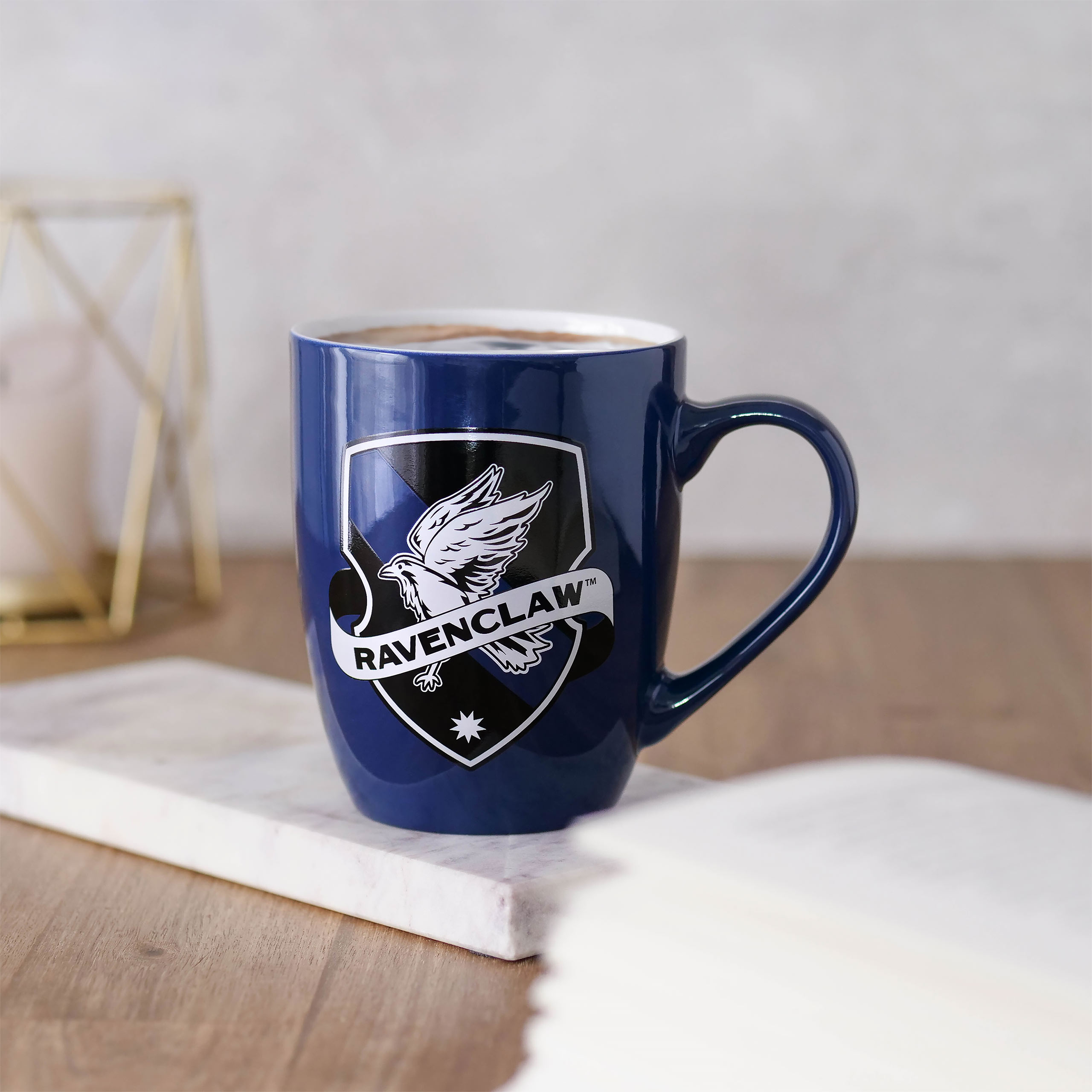 Tazza blu con logo Ravenclaw - Harry Potter