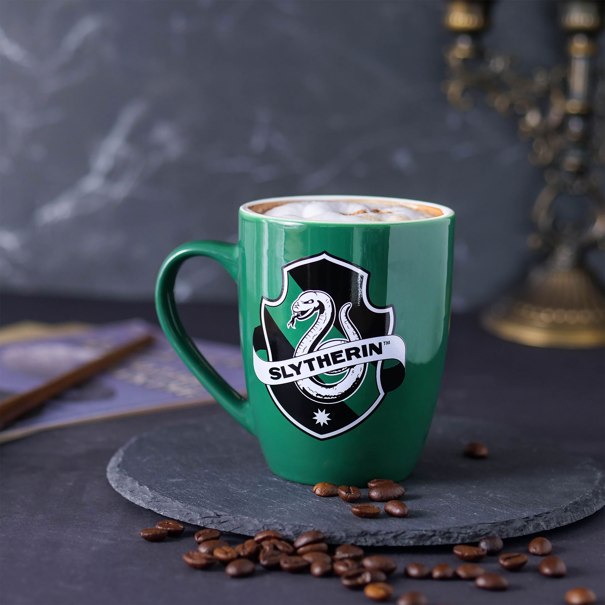 Slytherin Logo Mug Green - Harry Potter