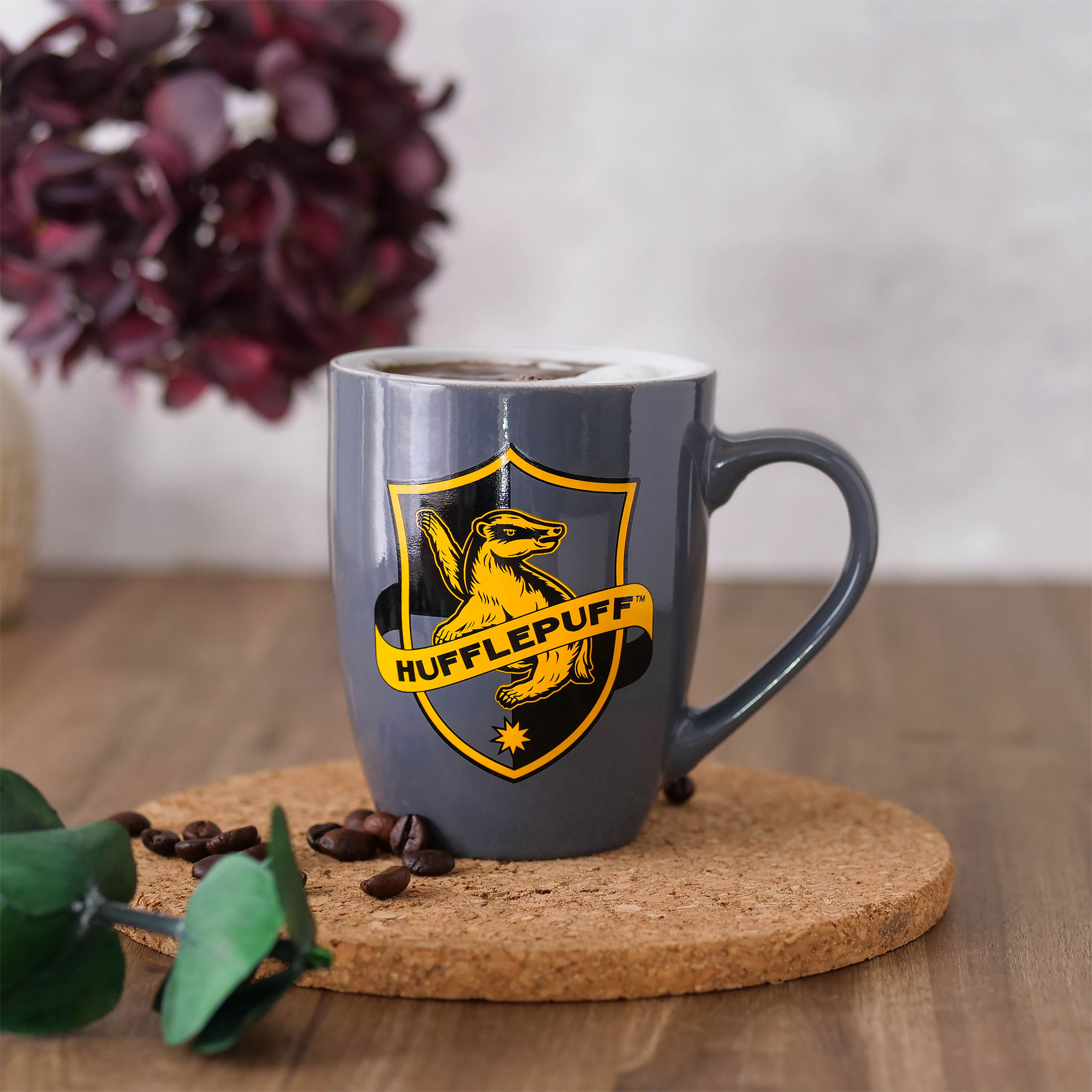 Hufflepuff Logo Tasse - Harry Potter
