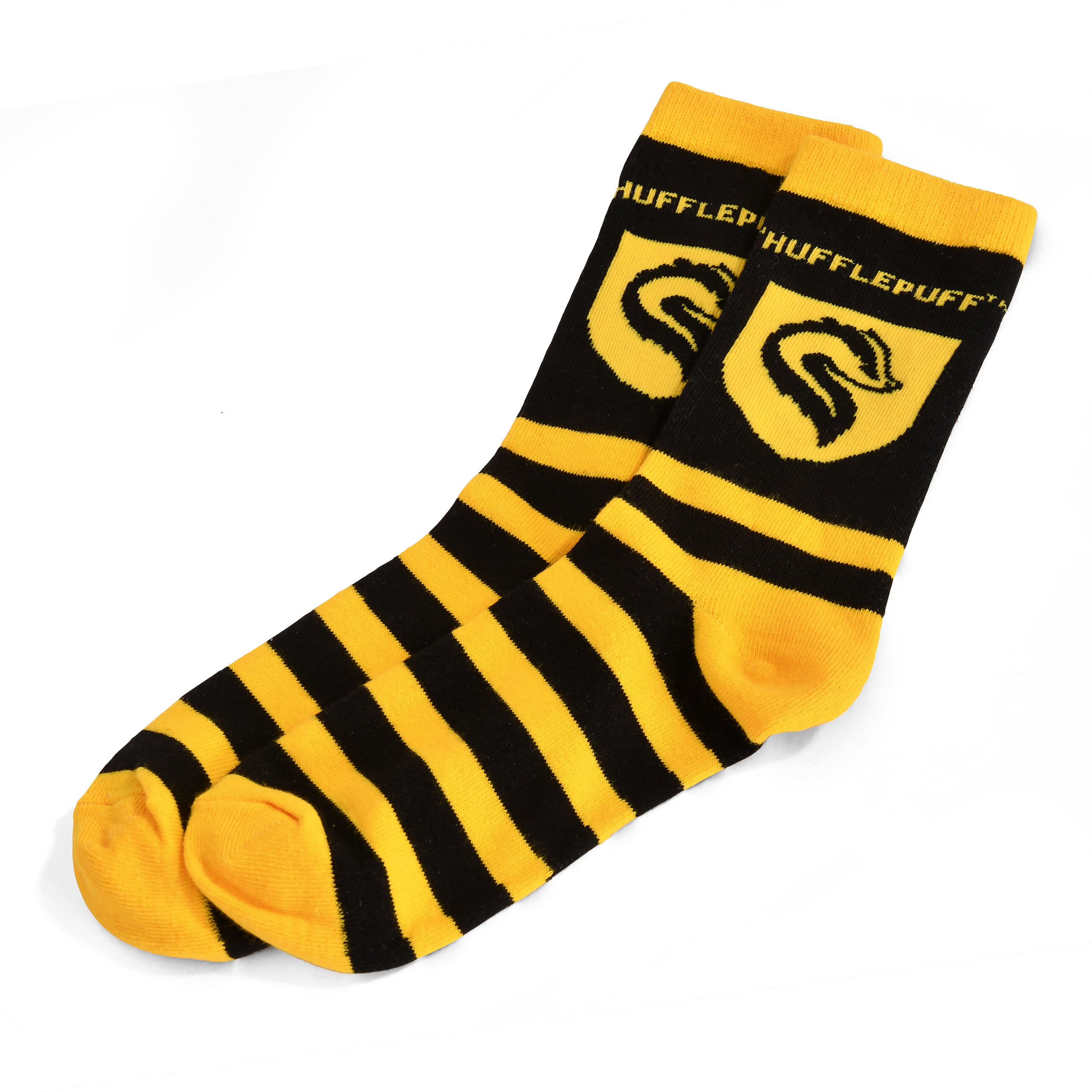 Harry Potter - Chaussettes blason Hufflepuff jaune-noir - 36-39