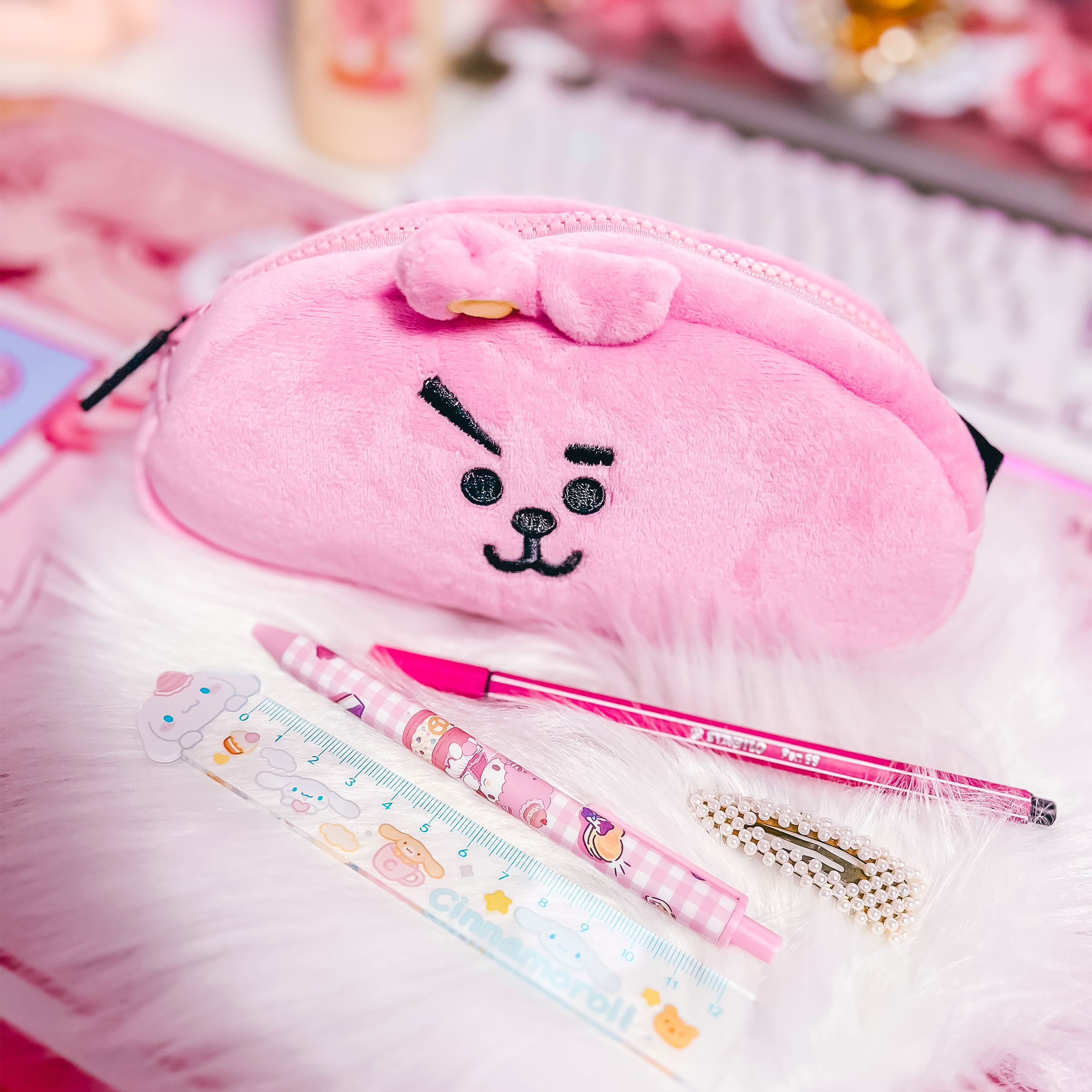 Line Friends - BT21 Cooky Estuche de peluche