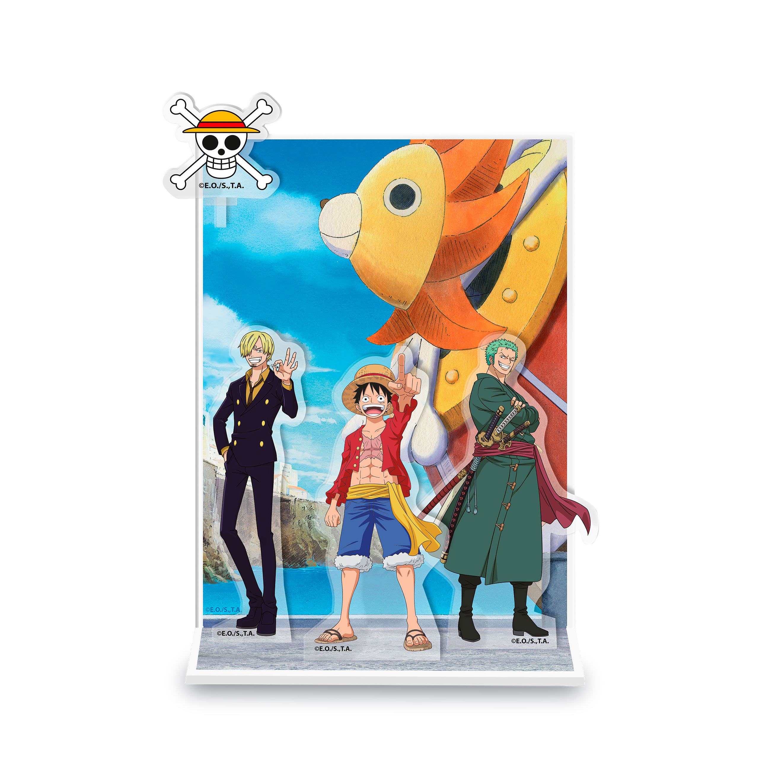 One Piece - Trio Acrylic Diorama Figure