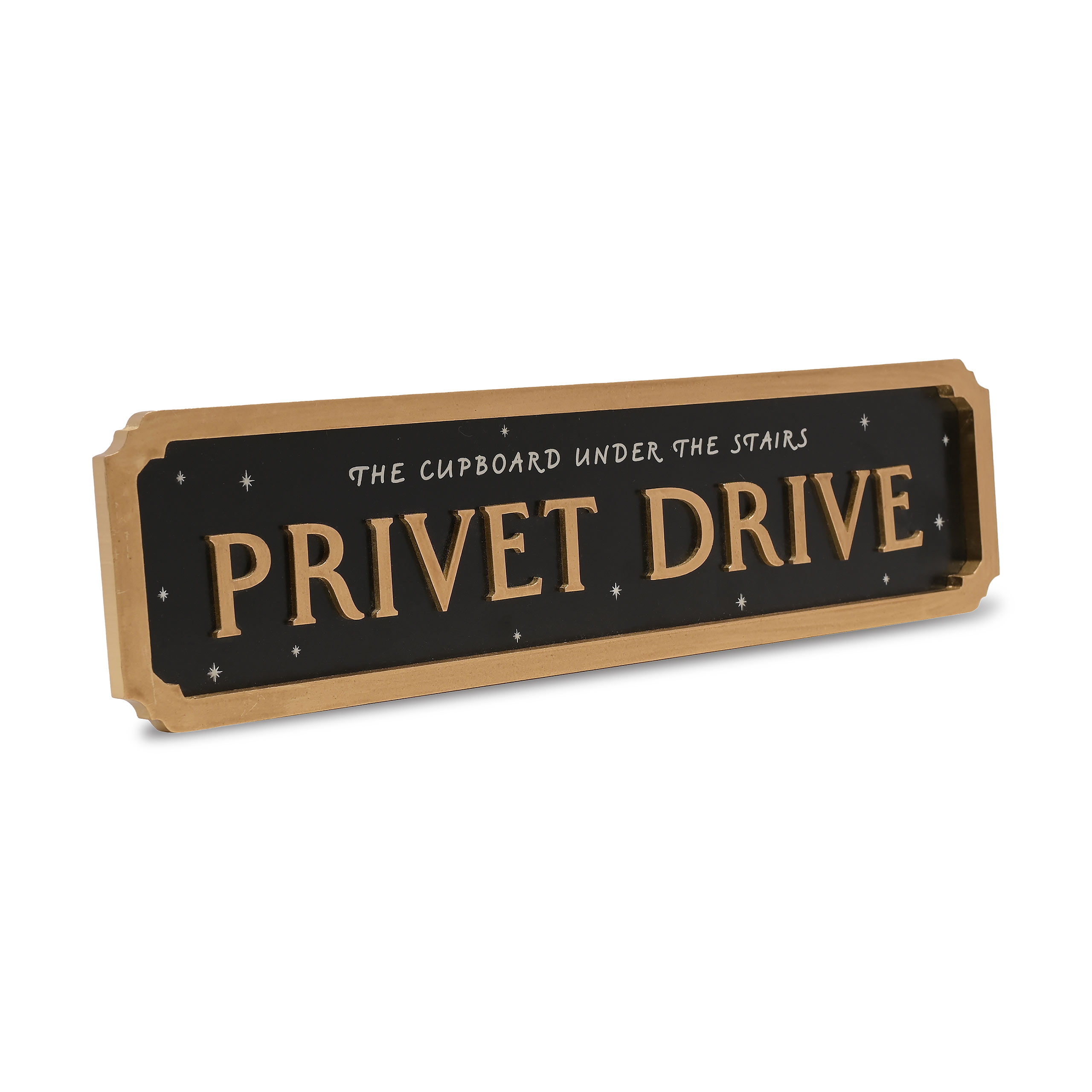 Harry Potter - Privet Drive Glow in the Dark Holz Wandbild