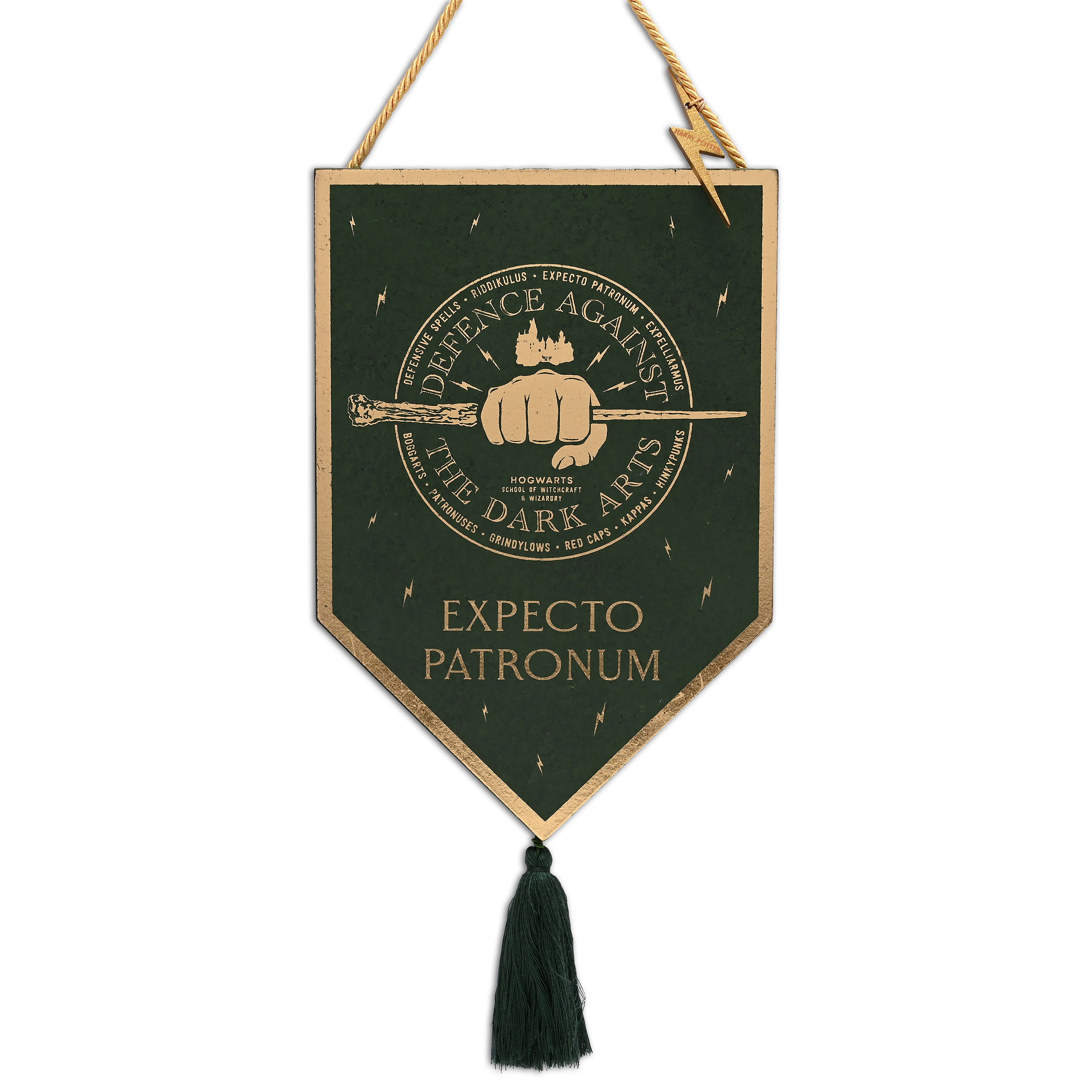 Harry Potter - Alumni Expecto Patronum Wandbild Holz