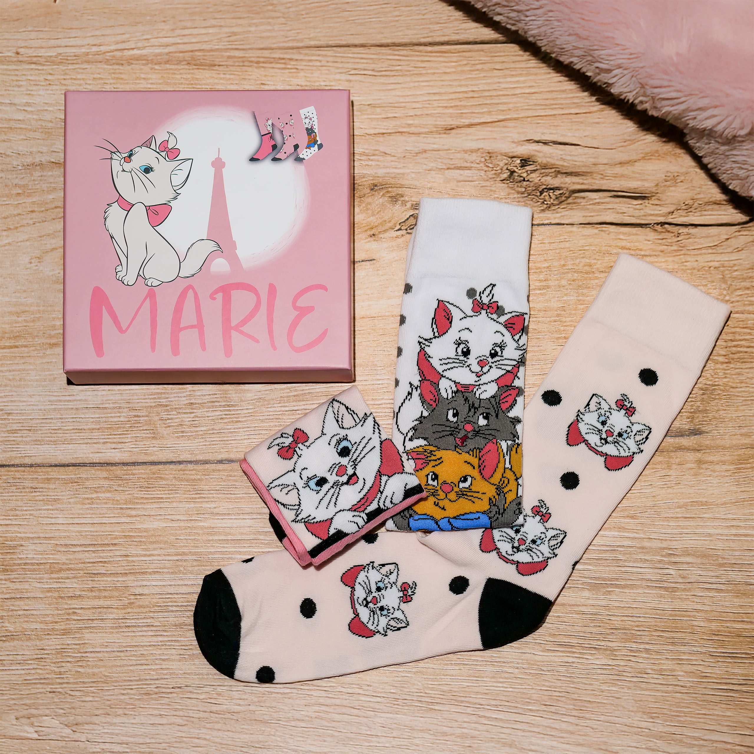 Aristocats - Set de 3 calcetines Marie - 40-46