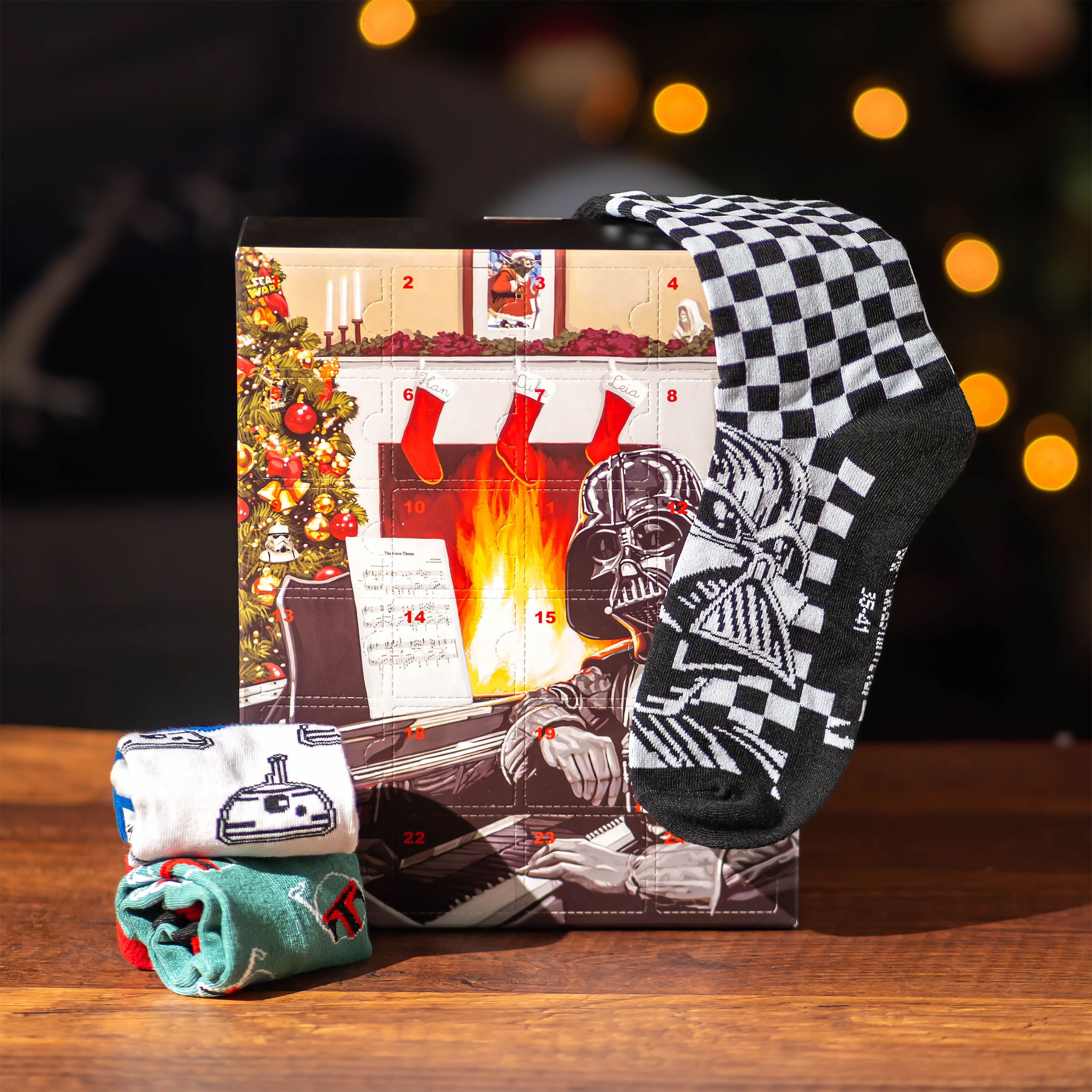 Star Wars - Calendrier de l'Avent de chaussettes - 35-41
