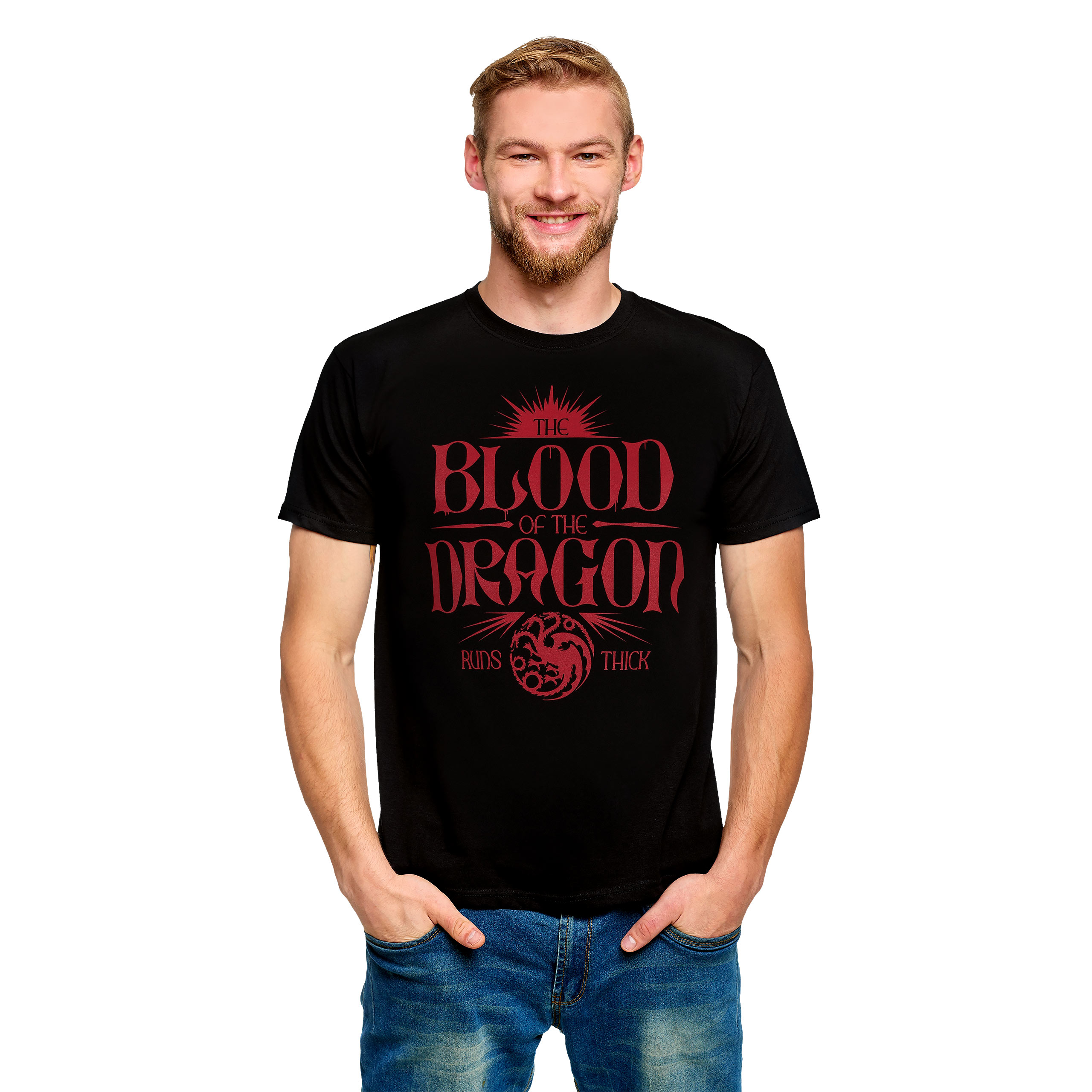 Blood of the Dragon T-Shirt - House of the Dragon - XS - Black